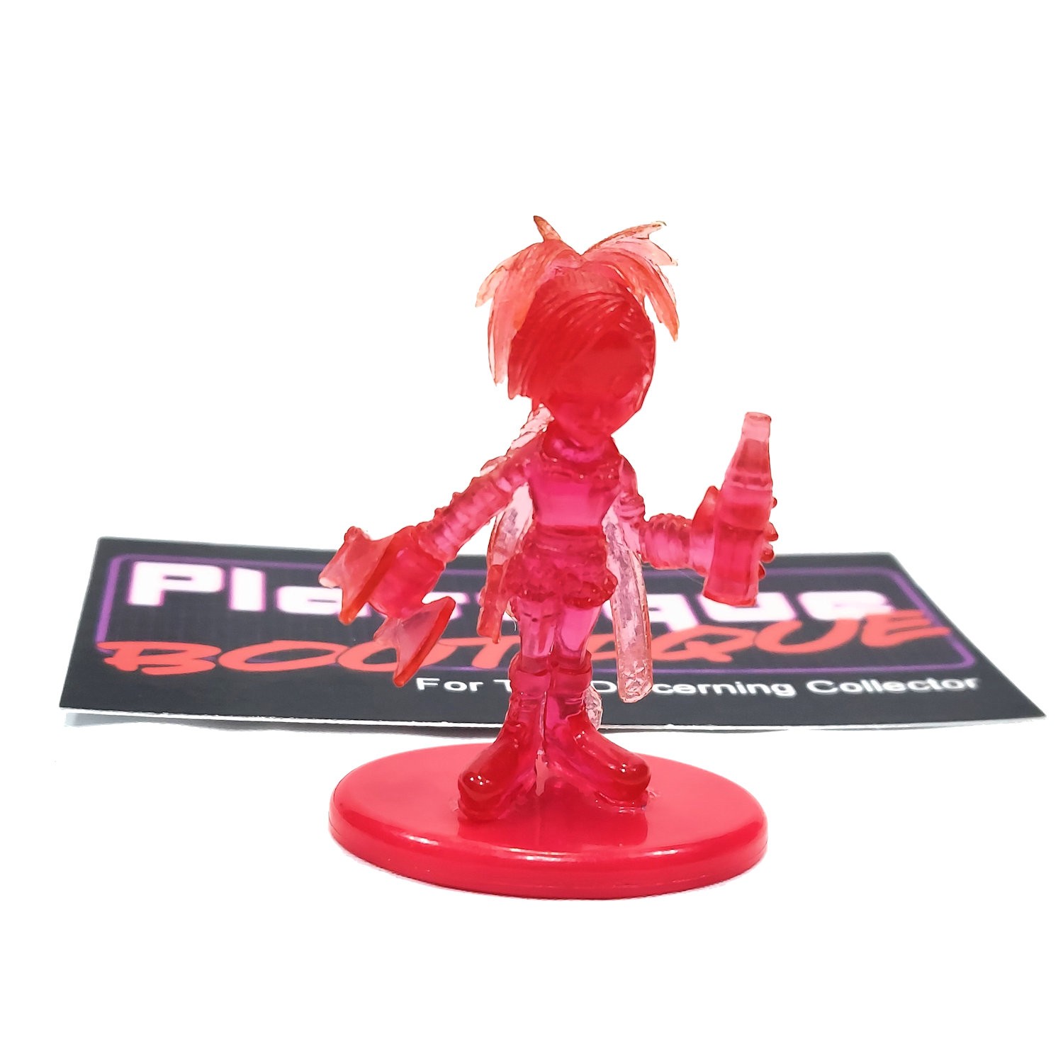Final Fantasy X Rikku Coca-Cola Mini Figure COKE SQUARE ENIX FF10 RED CRYSTAL
