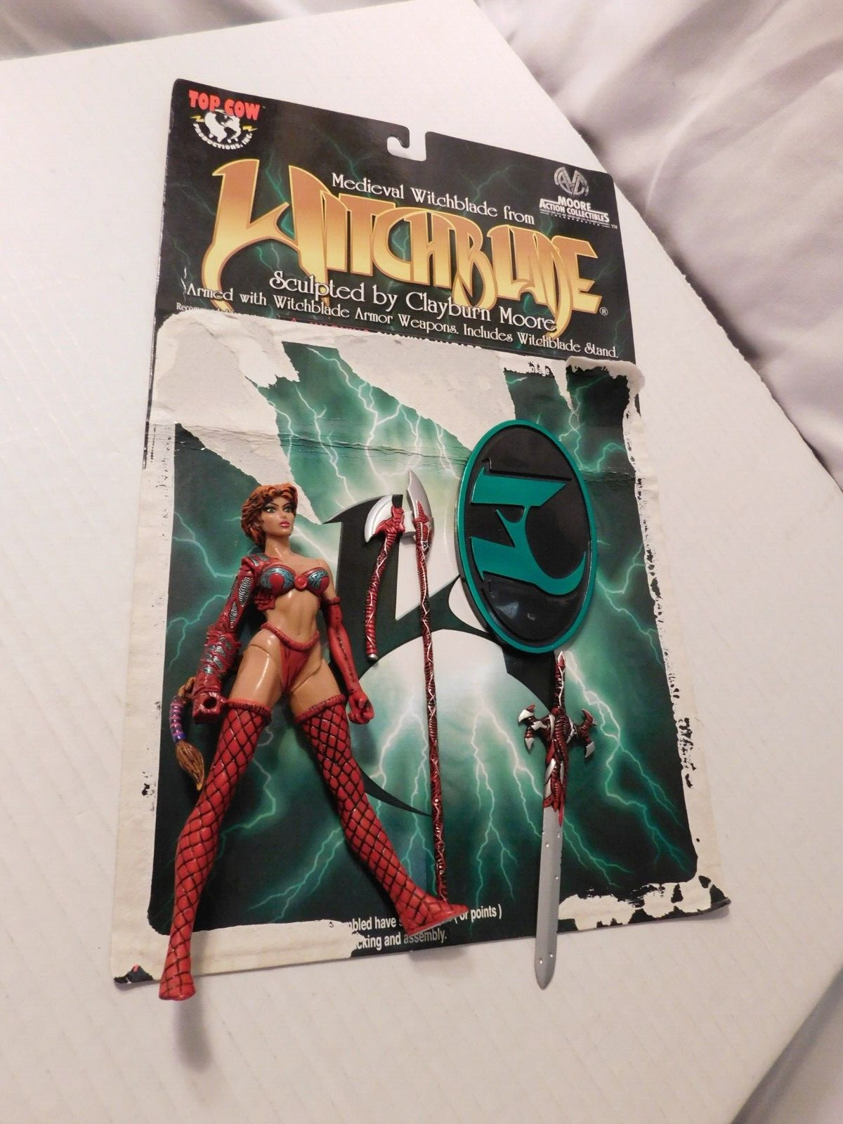 WITCHBLADE MEDIEVAL ACTION FIGURE & ACCESSORIES MOORE ACTION COLLECTIBLES 1998