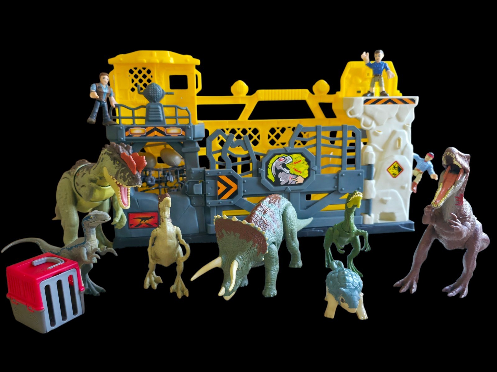 🦖 Jurassic World Dominion MEGA Lot – DNA Scan Dinos, Command Center, Eggs +…