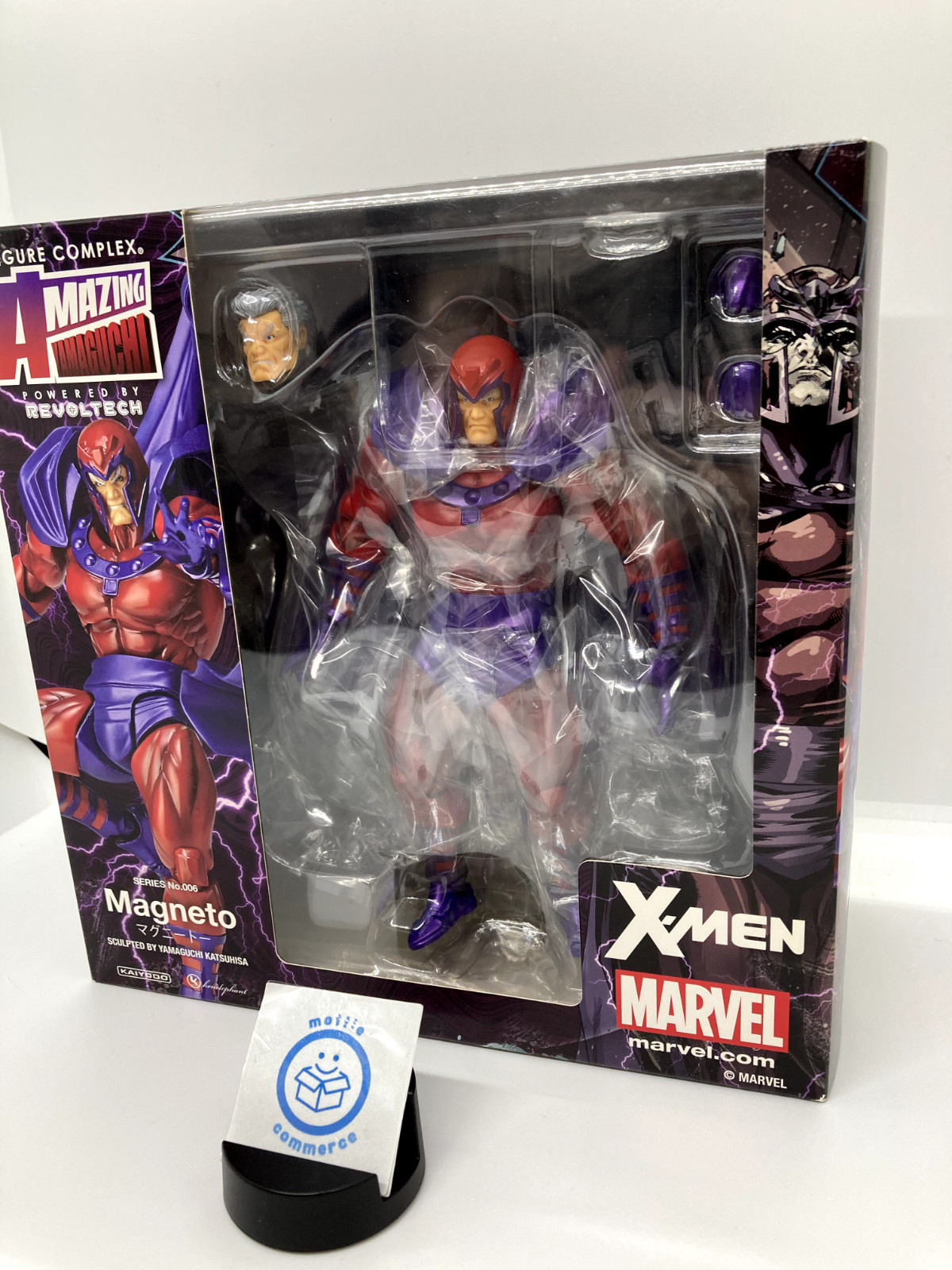 Kaiyodo Figure Complex AMAZING YAMAGUCHI Magneto No.006 OFFICIAL JAPAN Revoltech