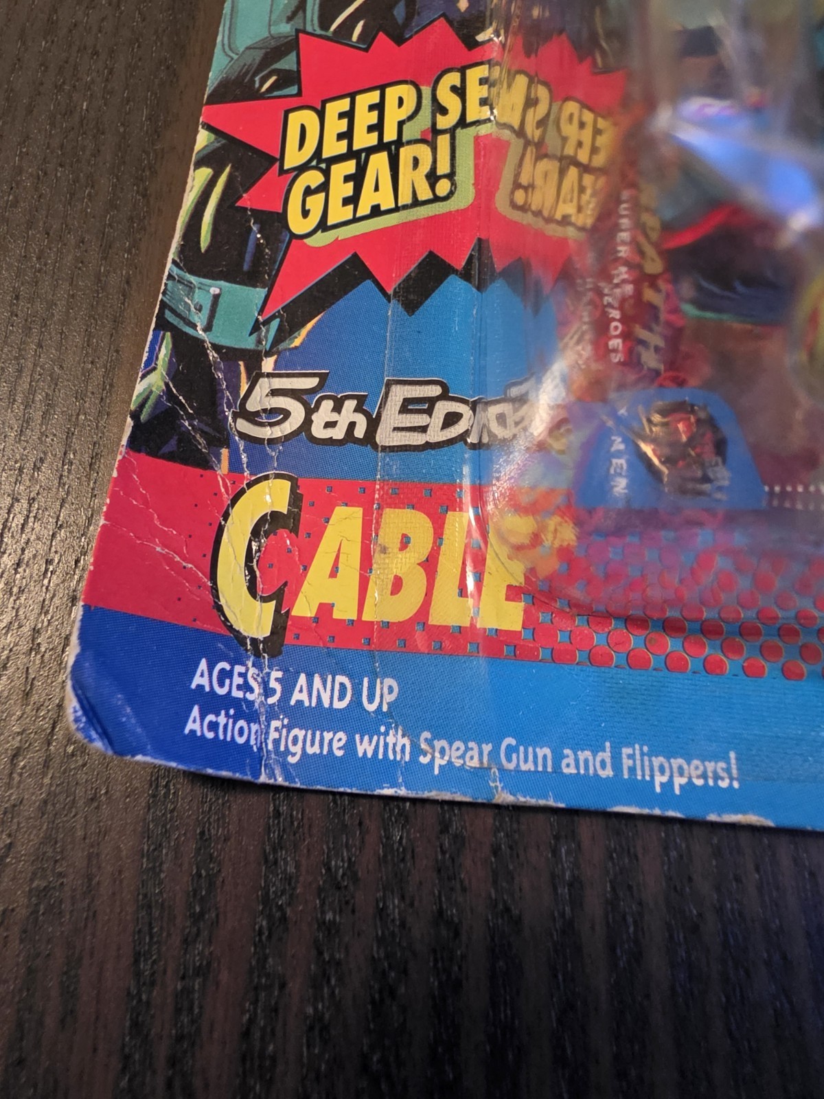 X-Men/X-Force Cable 5th Edition with Deep Sea Gear by Toy Biz 1994 Marvel Comics