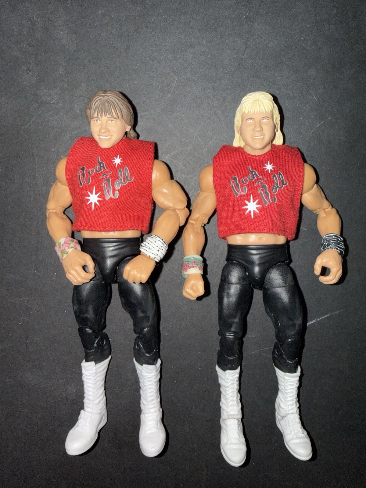 CUSTOM MATTEL NWA ULTIMATE EDITION ROCK N ROLL EXPRESS WCW WWE HOF