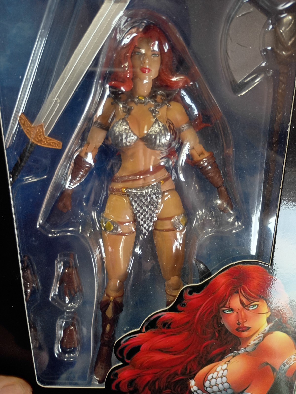 Executive Replicas Red Sonja Action Figure 1/12 scale 7&Prime;