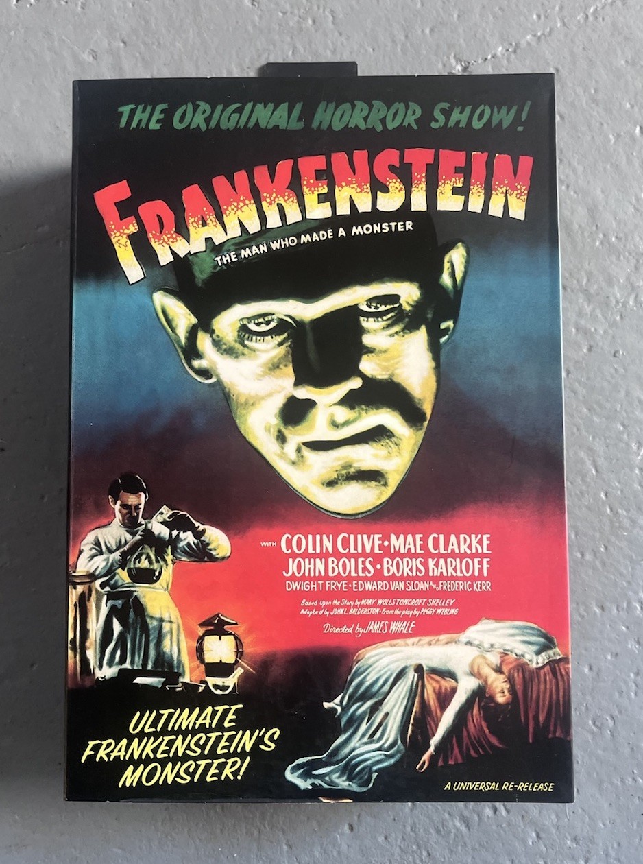 Ultimate Frankenstein NECA Universal Monsters 7&Prime; Action Figure Color Version