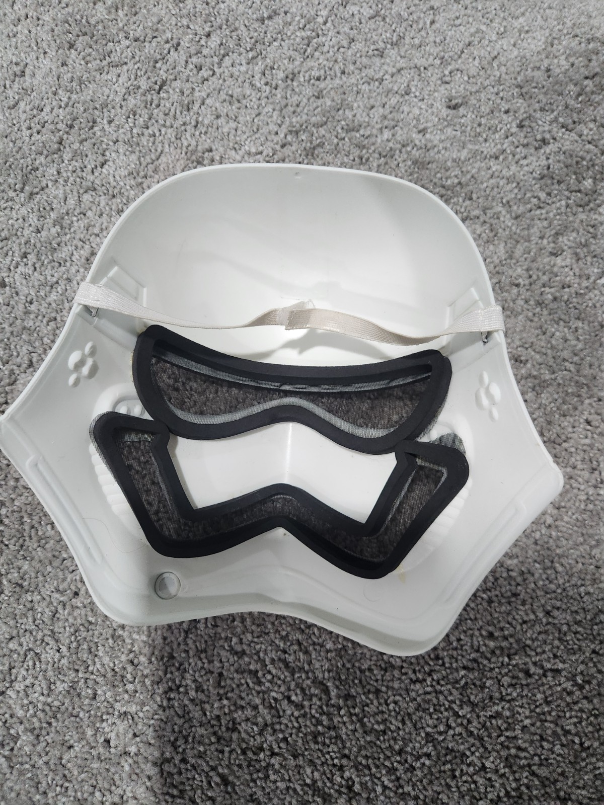 STAR WARS THE FORCE AWAKENS First Order Stormtrooper MASK Hard Plastic