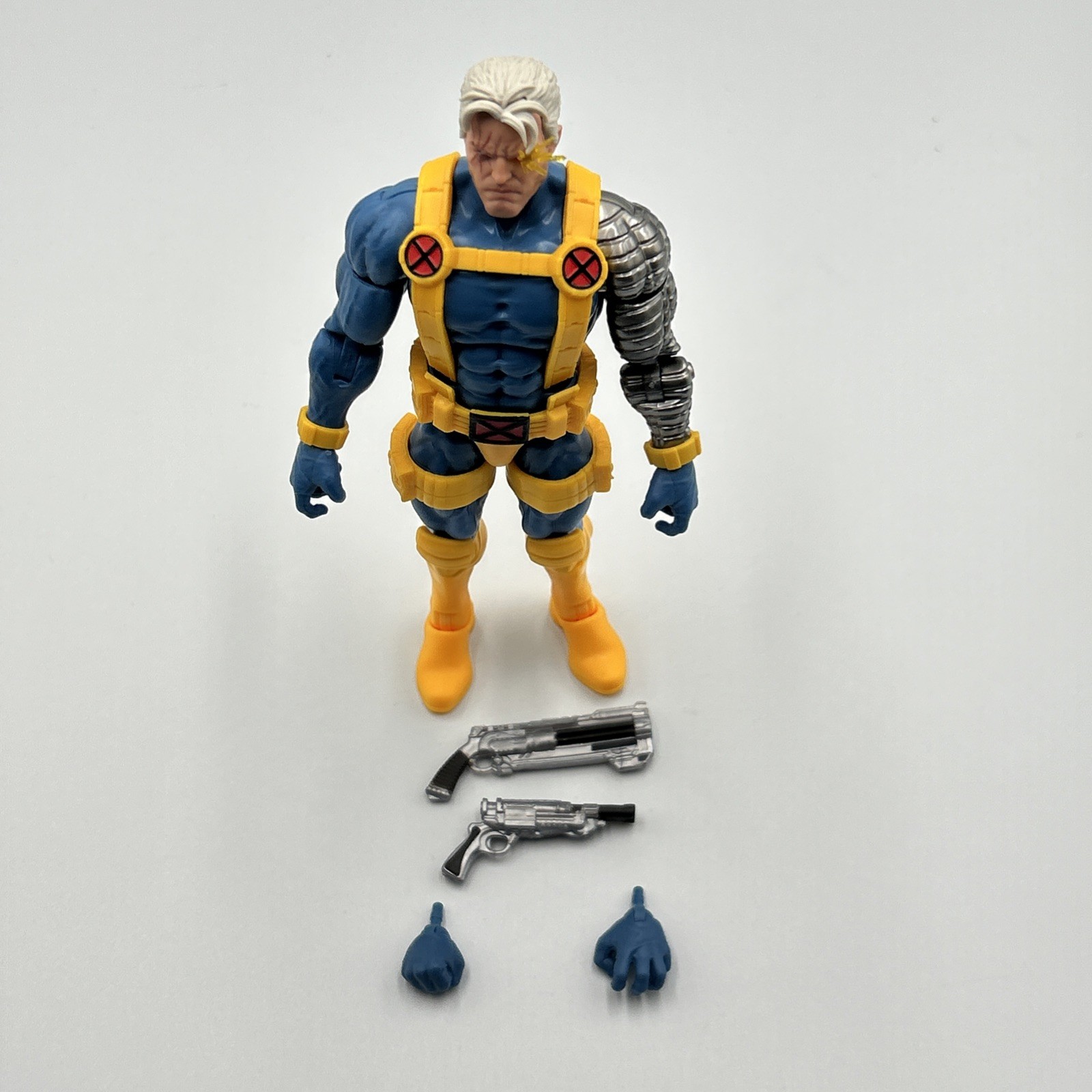 Marvel Legends Cable Only (Zabu BAF Wave) 6&Prime; Loose Complete 2024 Xmen No BAF Pc