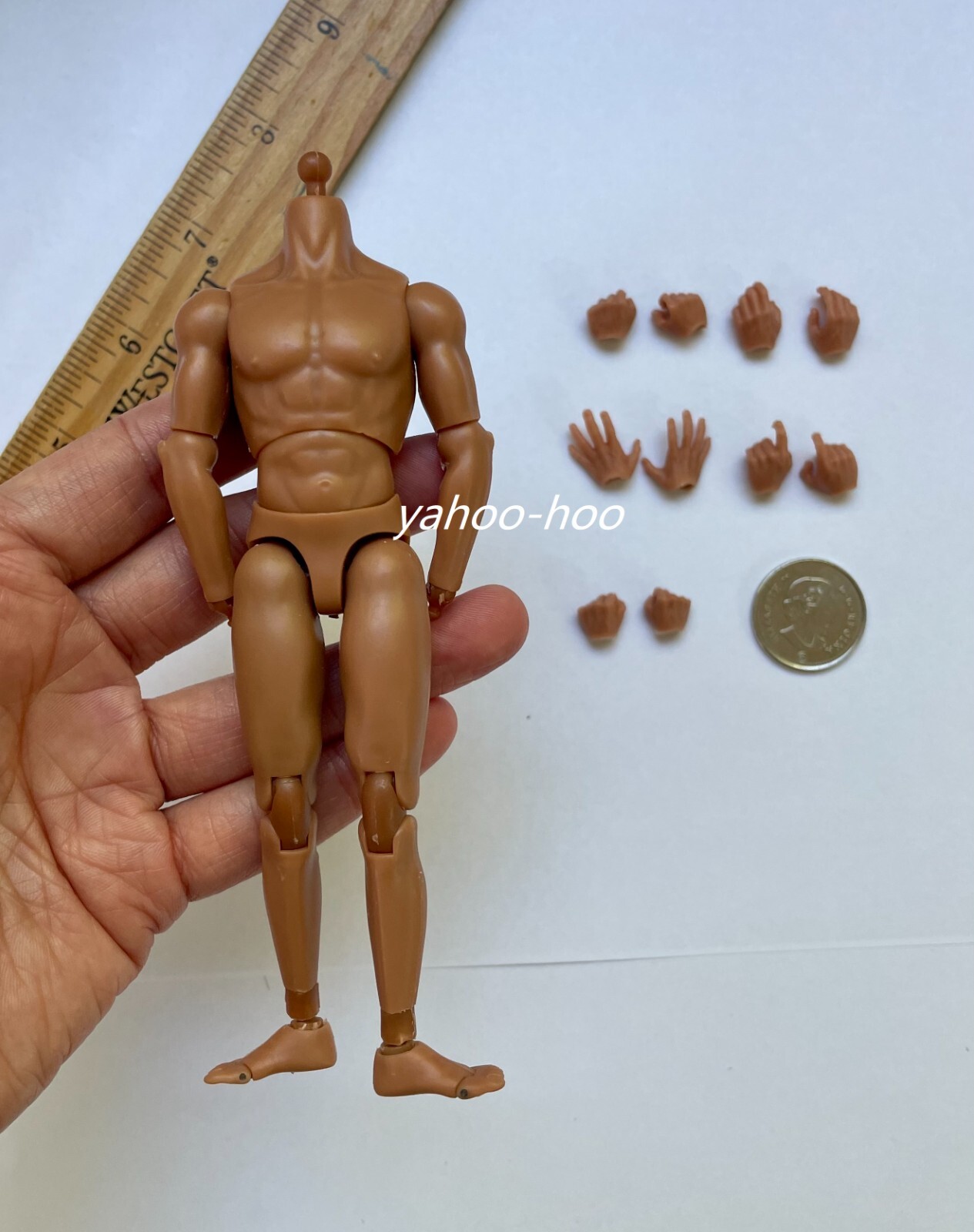 1/12 scale Muscular Joint Flexible Male 6&Prime; Action Figure Body Doll MB102