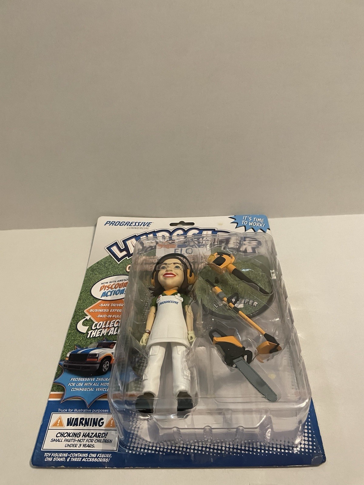 Progressive Landscaper Flo Action Figure