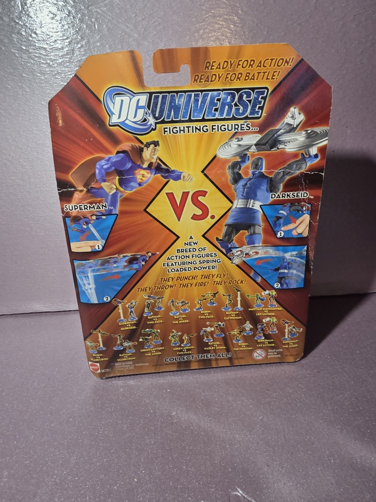 DC Universe Fighting Figures Superman Vs. Darkseid