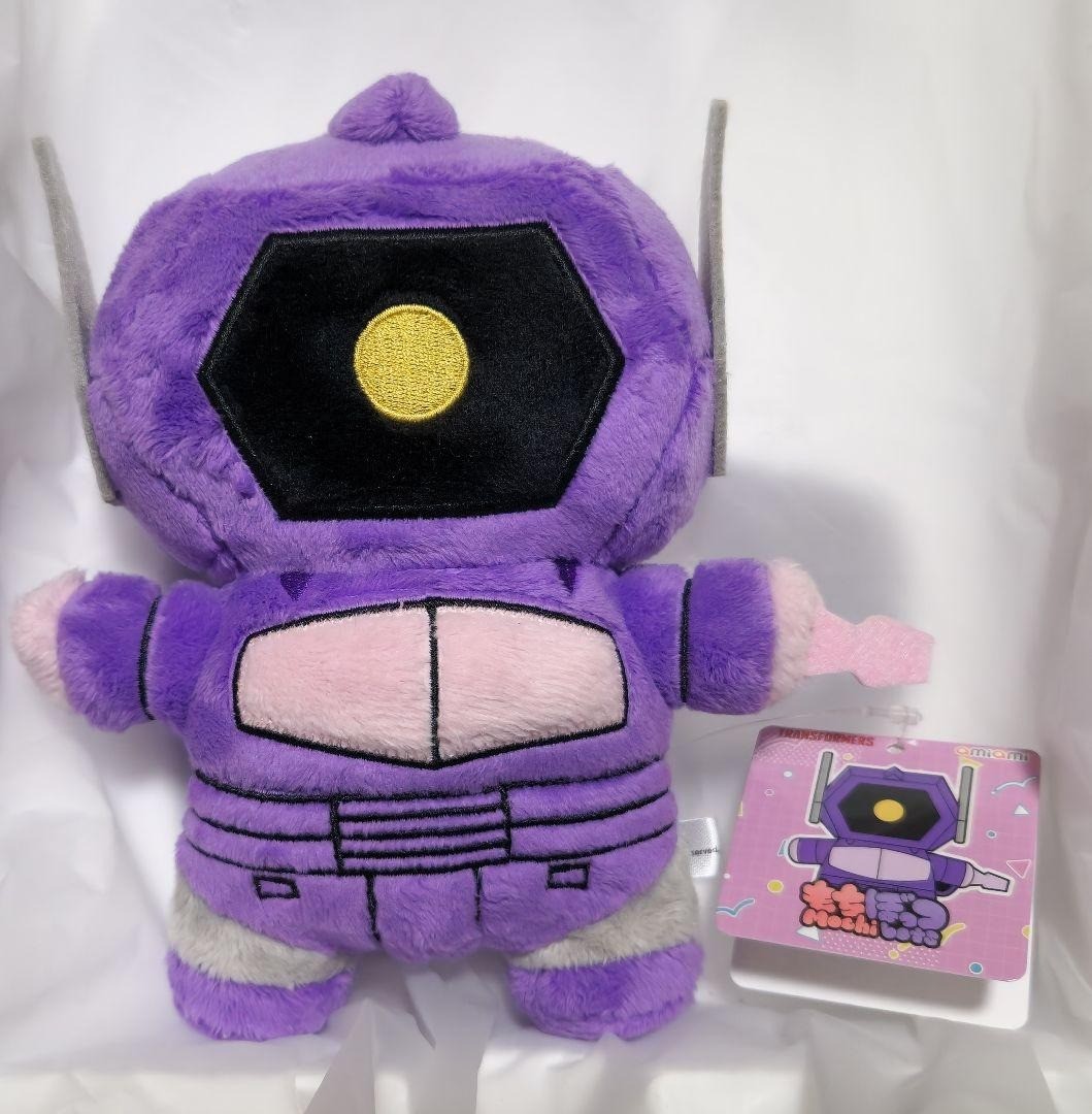 Takara Tomy Mochibots Transformers Shockwave Plush H150mm Japan Exclusive