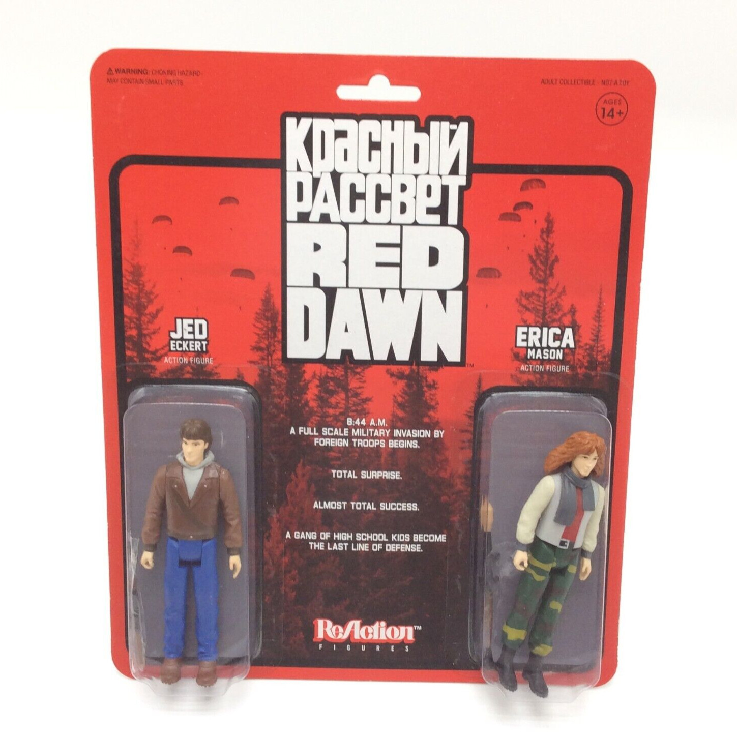 Super7 ReAction Figure RED DAWN 2-Pack A – JED & ERICA