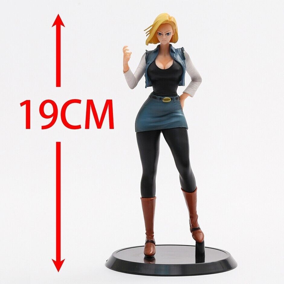 Dragon Ball Anime Figures Android 18 Figure DBZ PVC Statue Model Toys With Box