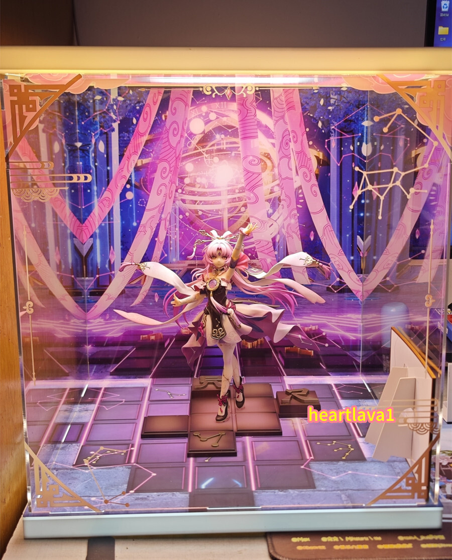 Dustproof Acrylic Display Box Case for Honkai：Star Rail Fu Xuan 1/7 Figure