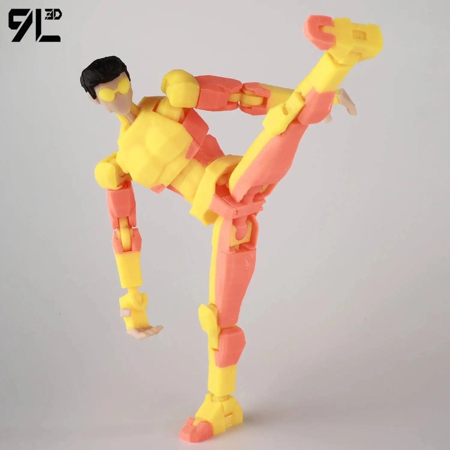 14cm 3D Printed Invincible Superhero Action Figures with Articulatable Limbs