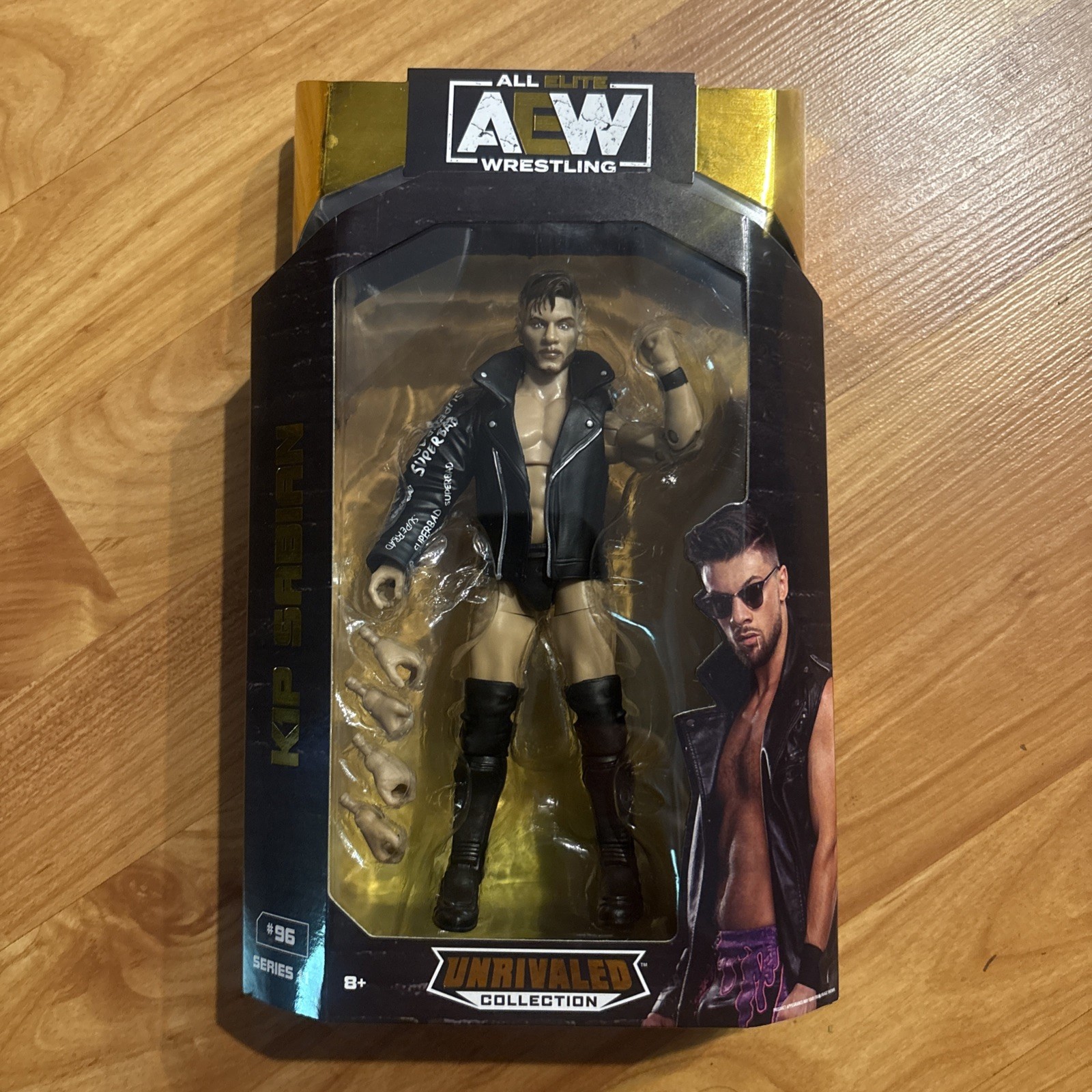 AEW Jazwares Unrivaled Series 11 #96 Kip Sabian New
