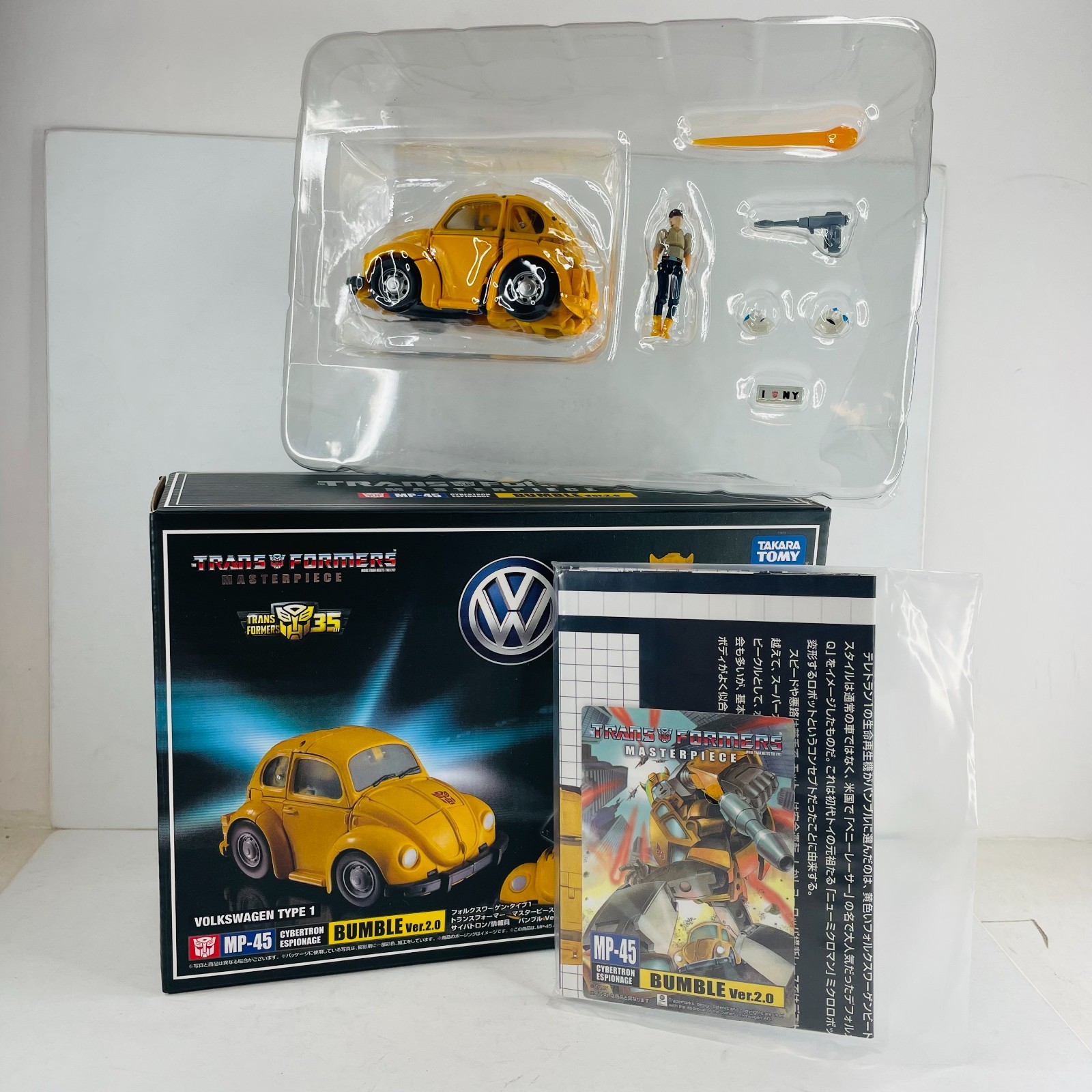Transformers Masterpiece MP-45 Bumble Ver2.0 Action Figure Takara Tomy Open Box