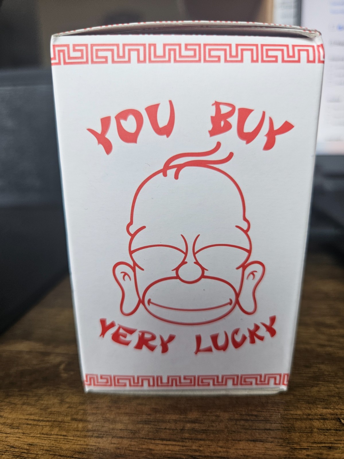 Loot Crate Homer Simpson Gold Budda Buddha The Simpsons LootCrate NEW!