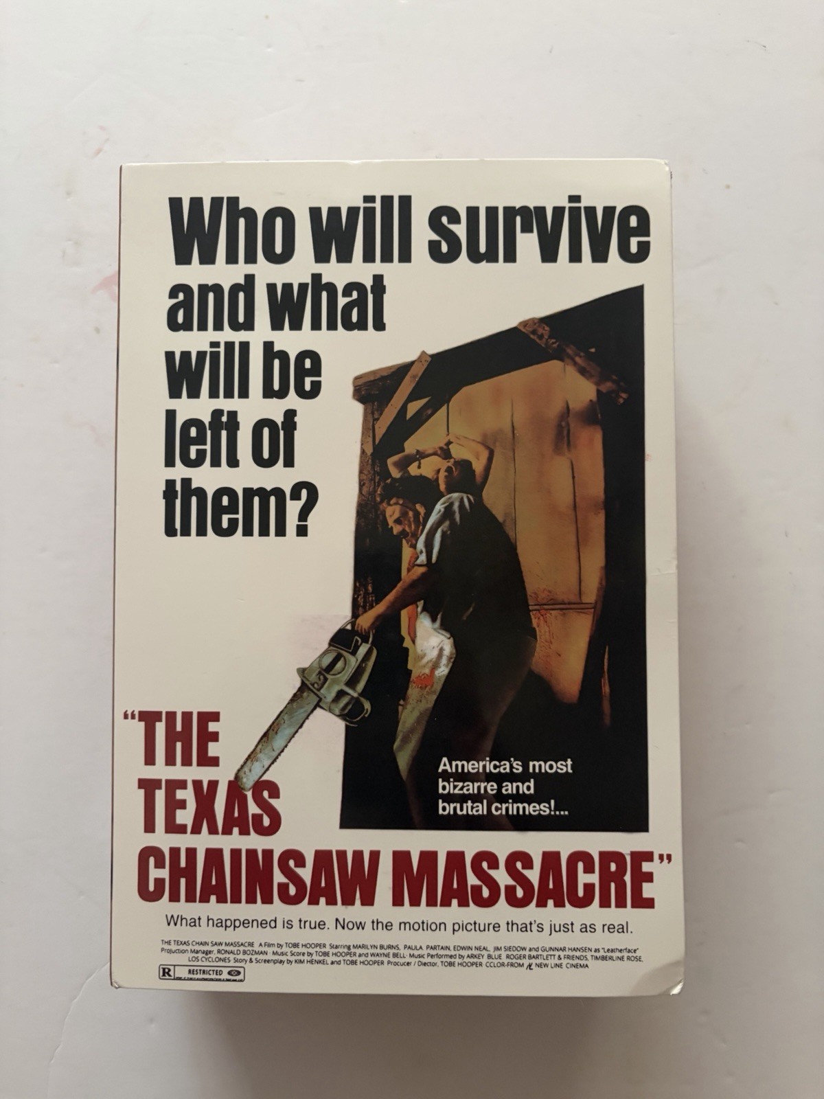 The Texas Chainsaw China Replica Leatherface Box Damaged