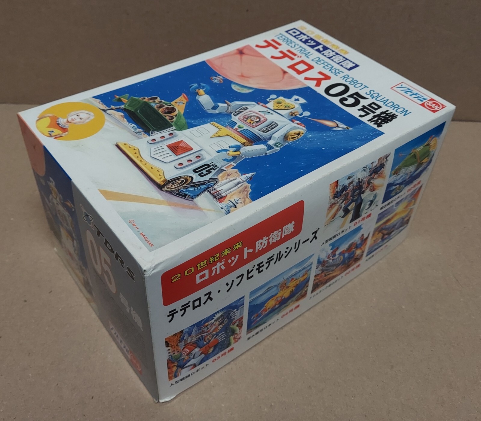 Terrestrial Defense Robot Squadron Tederos 05 Robot TDRS 1/150 Scale Marusan