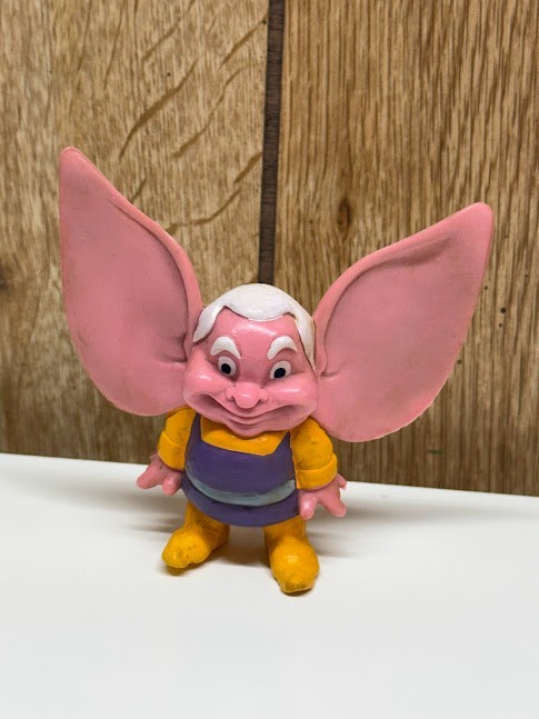 Galoob Blackstar Gossamer Trobbit Filmation Figure Purple Pink Trobbit Big Ears