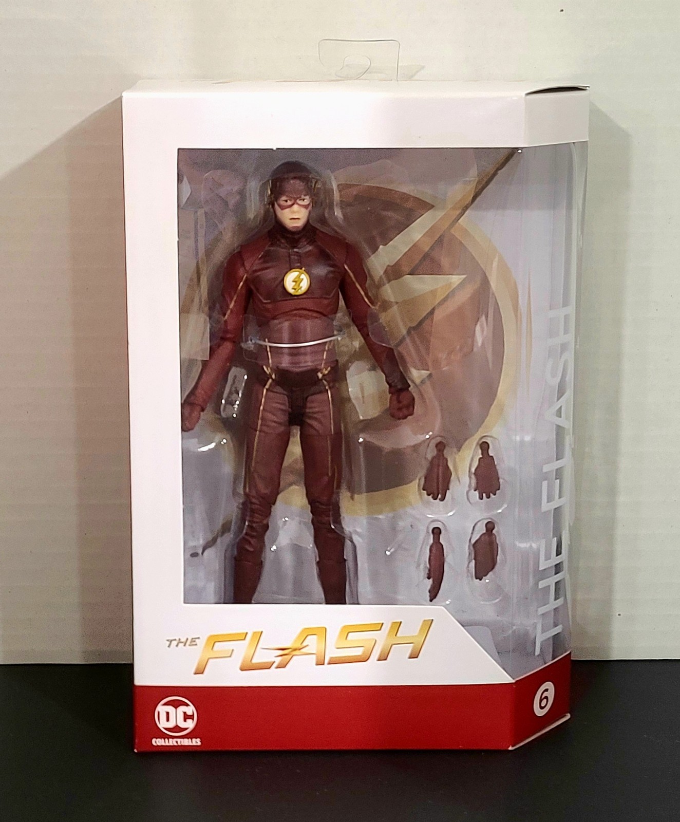 DC Collectibles The Flash TV Show Series Season 3 White Logo