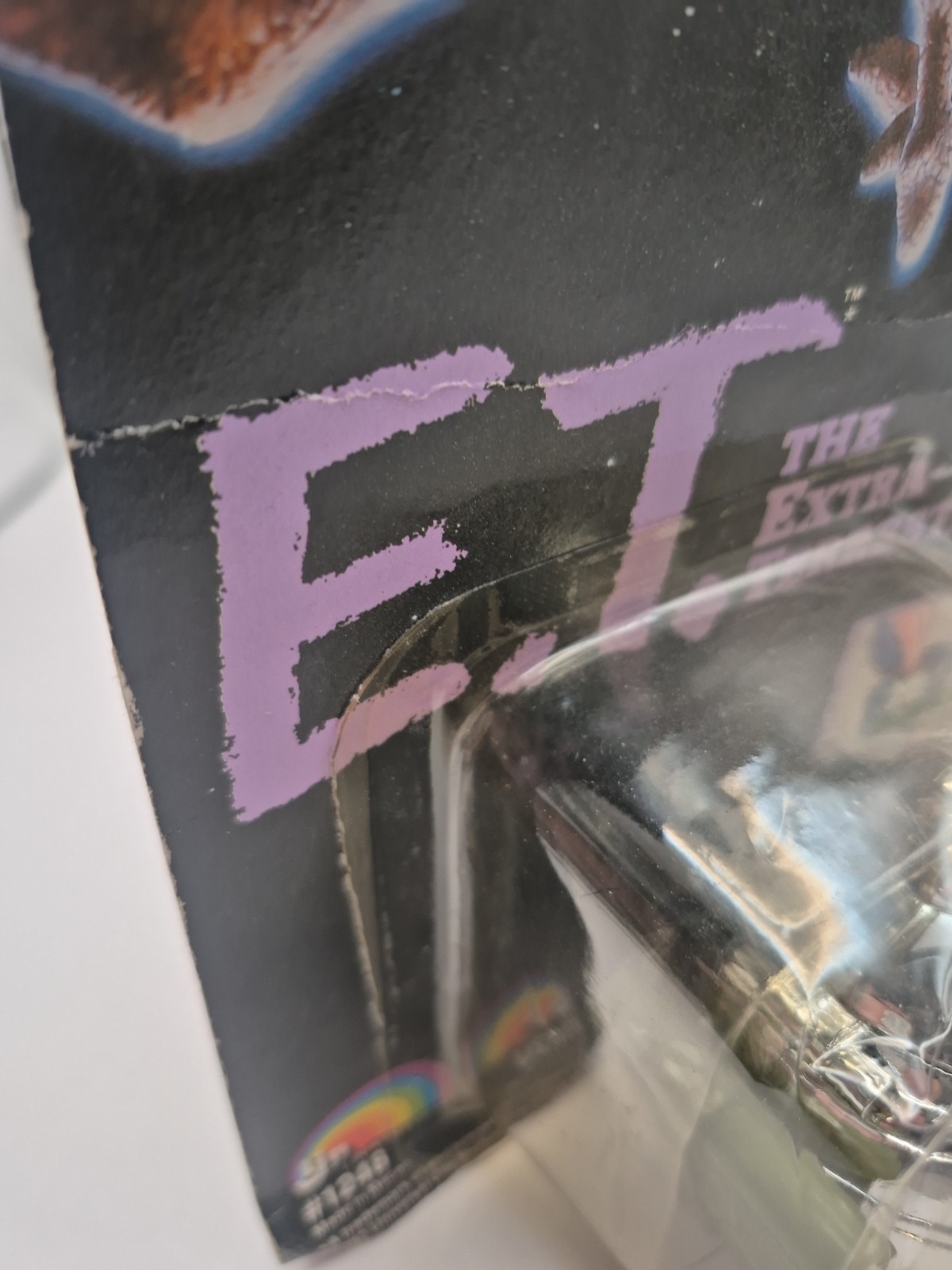 1982 LJN E.T. The Extra Terrestrial ET And Spaceship Launcher On Card Sealed