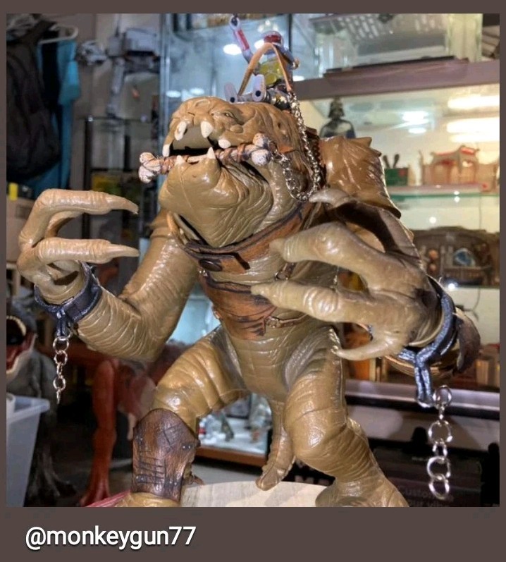 Rancor Armor And Saddle PREORDER Custom Made For Vintage 1984 Star Wars Figure