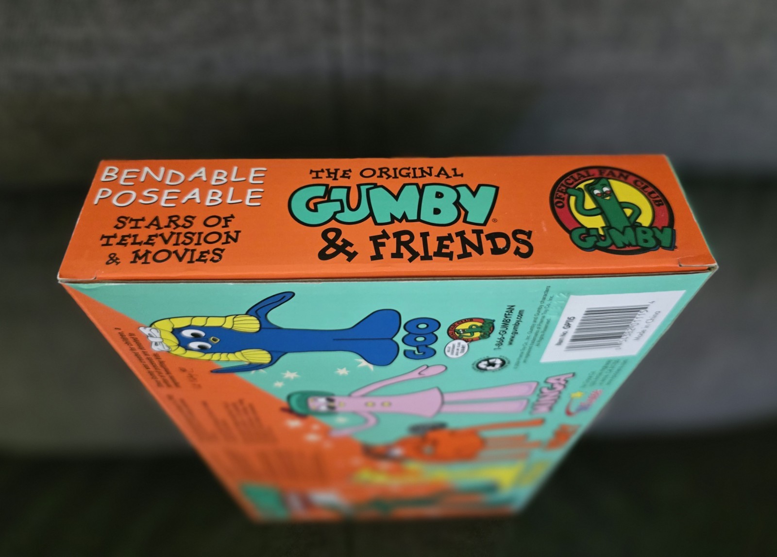 The Original Gumby & Friends Collectible 5 Piece Set Bendable Poseable
