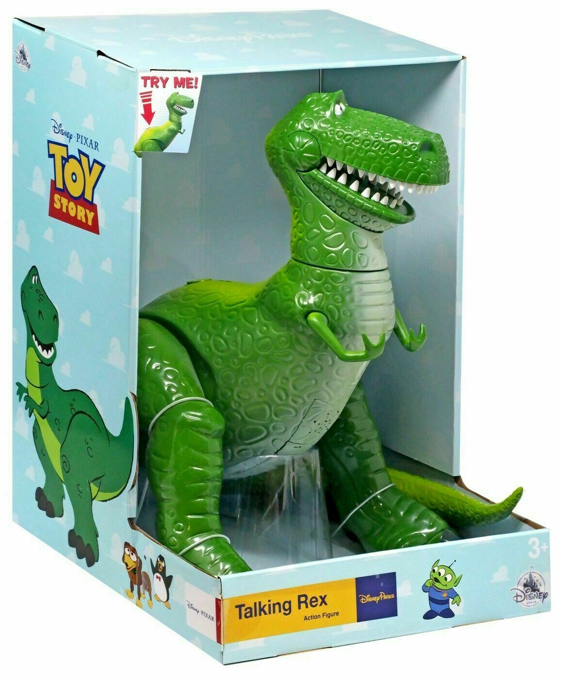 Disney Pixar Toy Story Talking Rex 12&Prime; Action Figure Speaks 11 Phrases