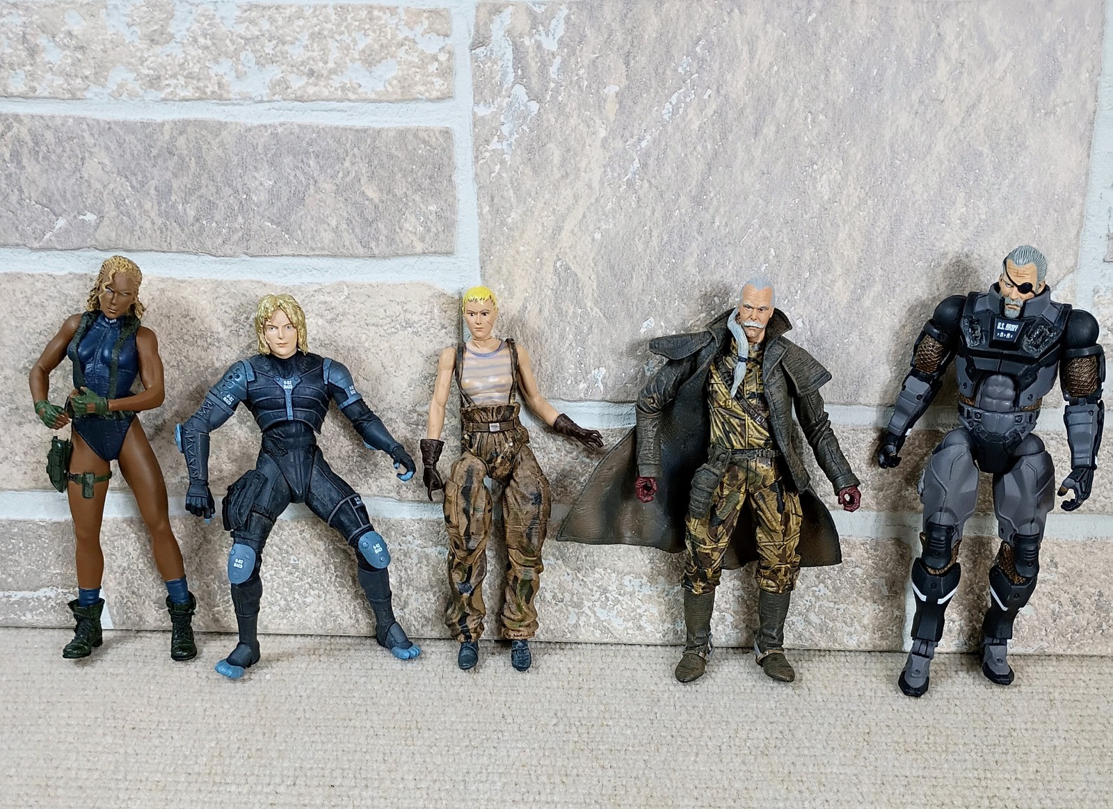 Metal Gear Solid 2 MGS2 Sons of Liberty Action Figure Lot Konami McFarlane *READ