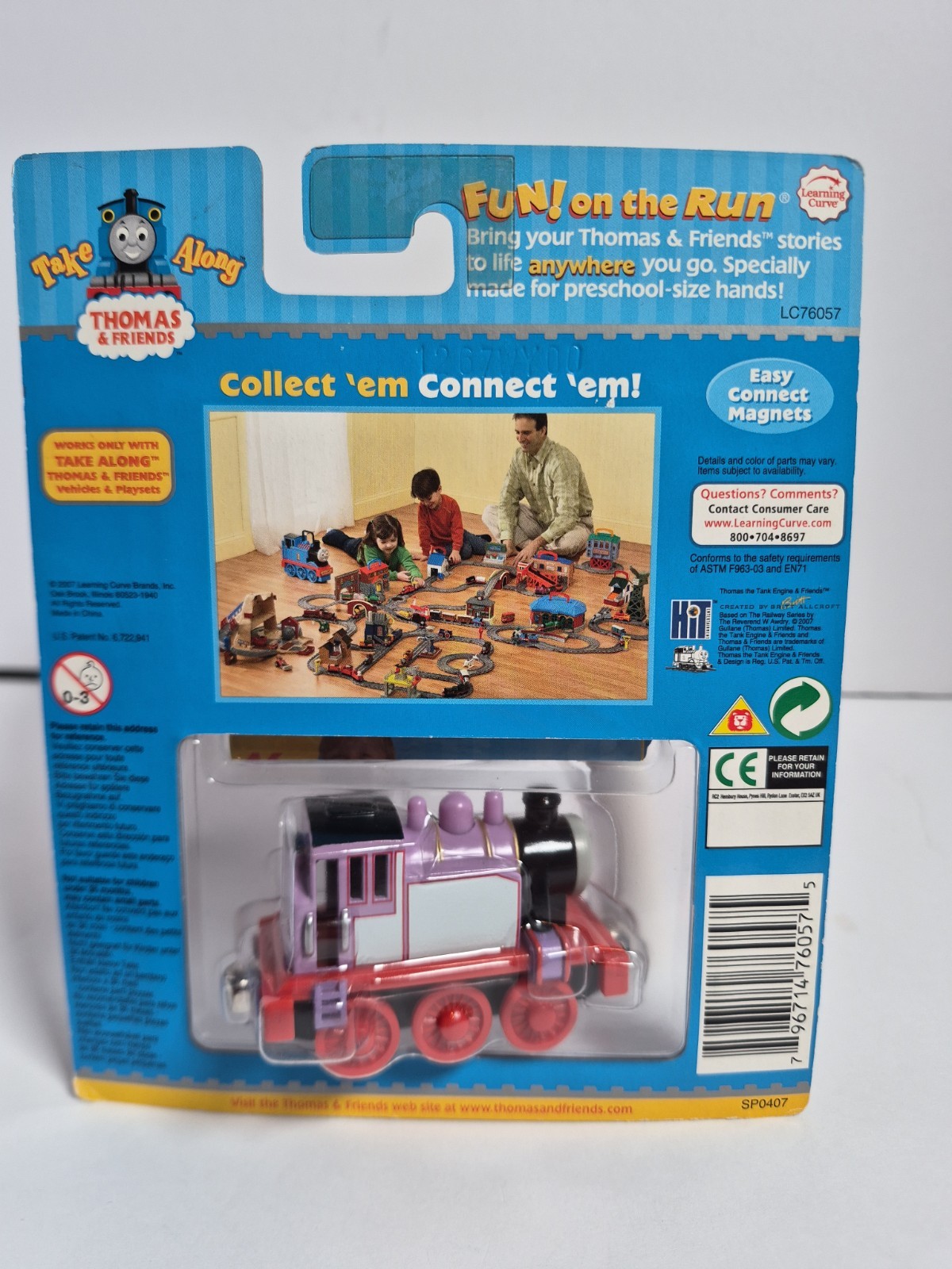 Thomas & Friends Tank Engine Take Along ROSIE 2007 Die Cast