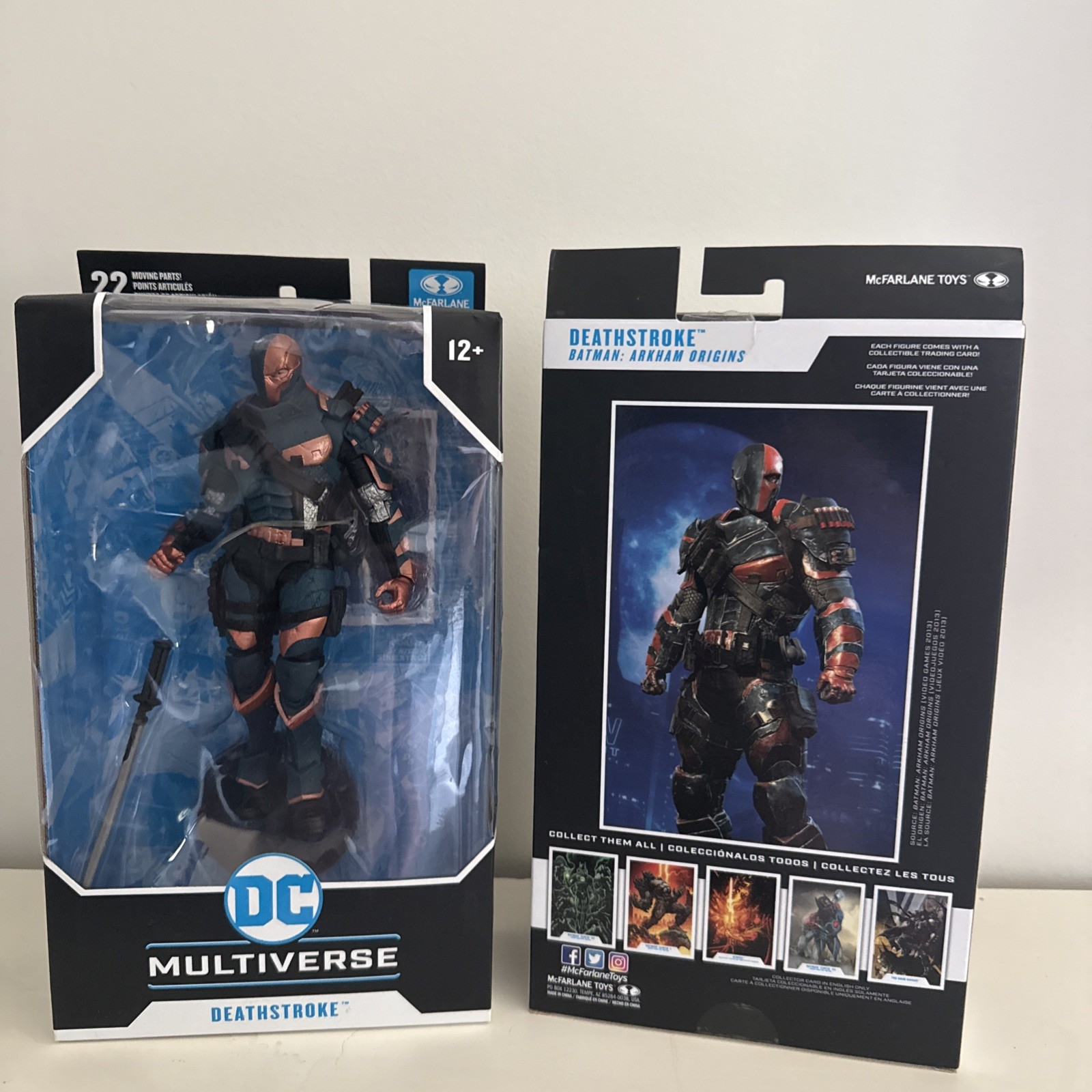 McFarlane Toys DC Multiverse Batman Arkham Origins Deathstroke 7&Prime; Action Figure