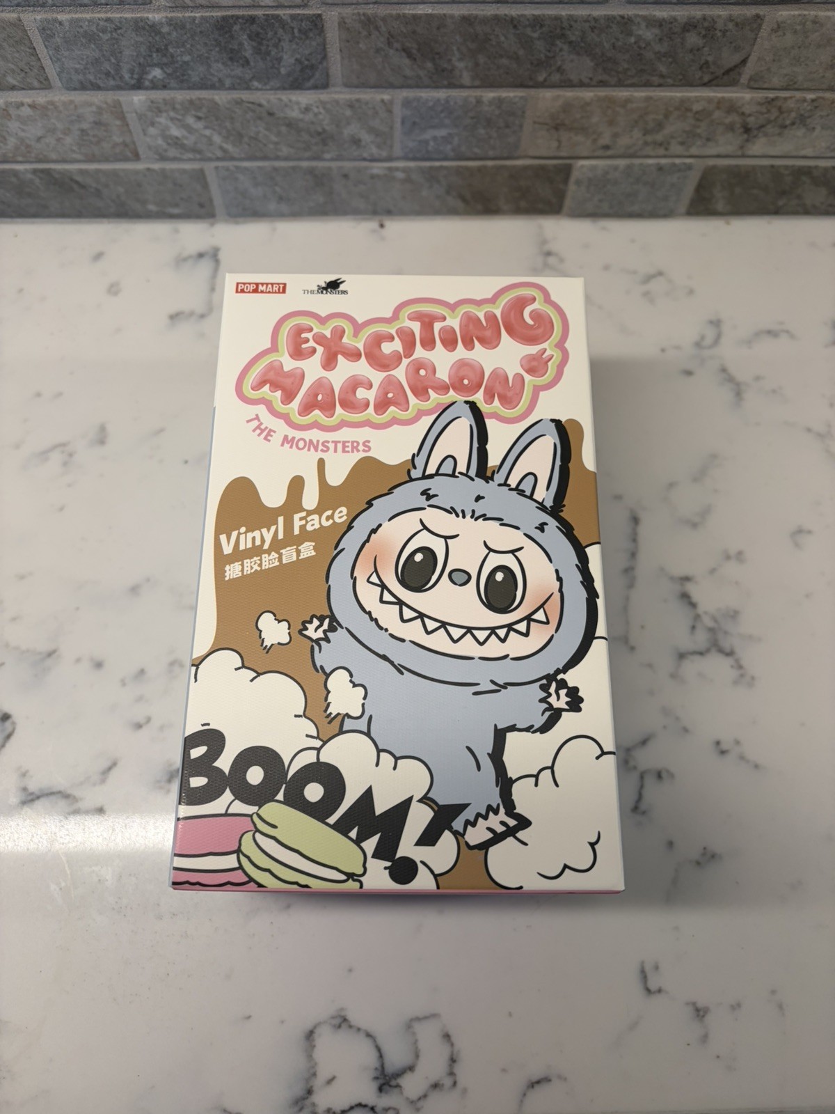 Authentic Exciting Macaron Labubu – Toffee – New in box