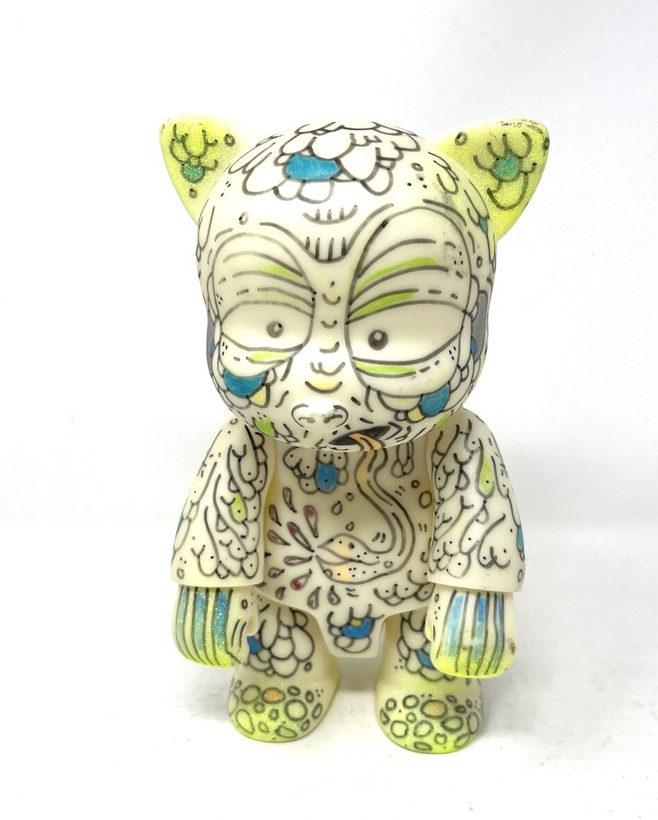 MCA Hand Drawn Custom Qee Designer Art Vinyl Toy Vinyl