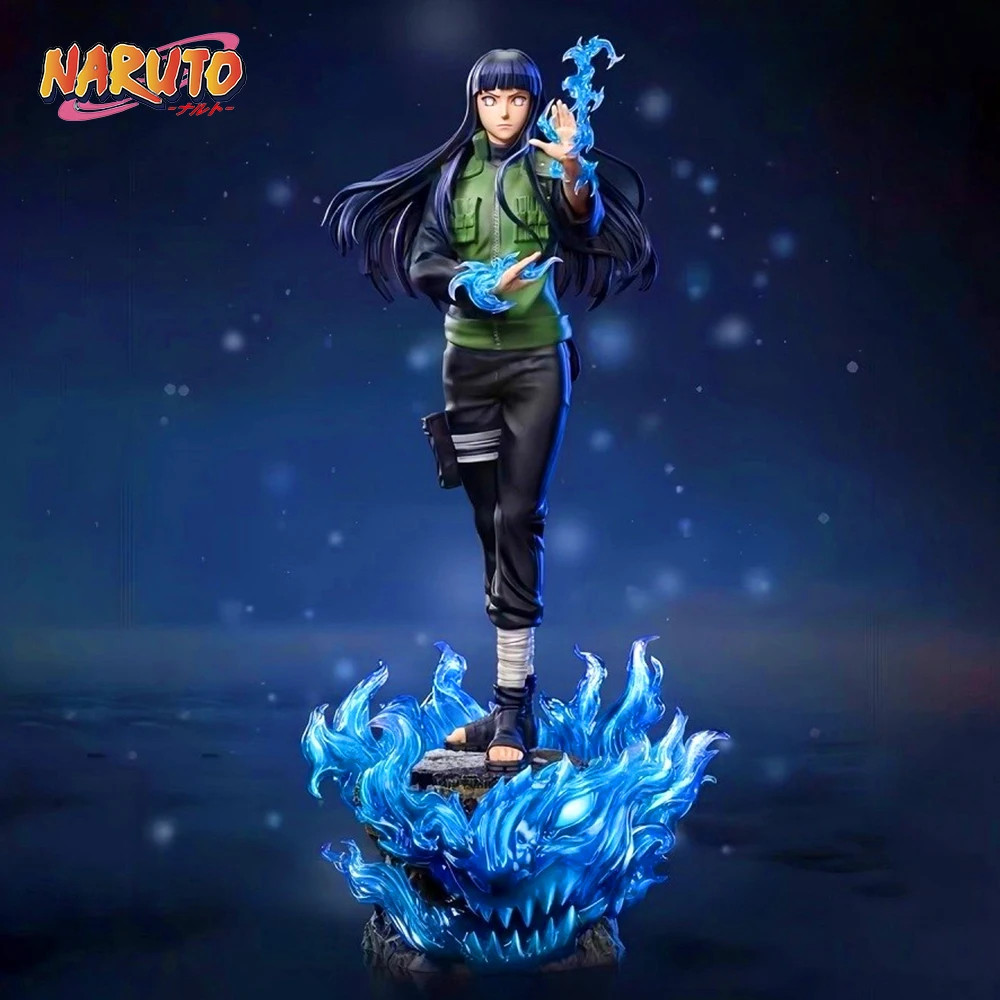 34Cm/13.39In NARUTO Hyuga Hinata Figures Desktop Anime Figure Statue Collectible