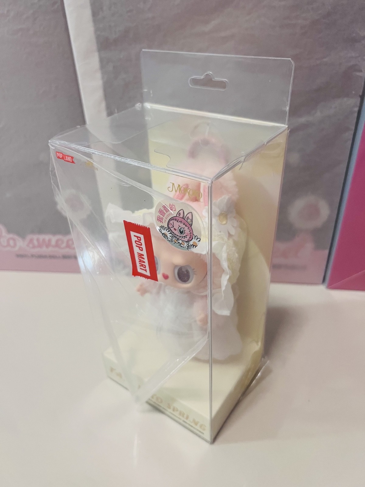 100% AUTHENTIC – POPLAND MOKOKO FALL INTO SPRING – Vinyl Plush Doll Pendant