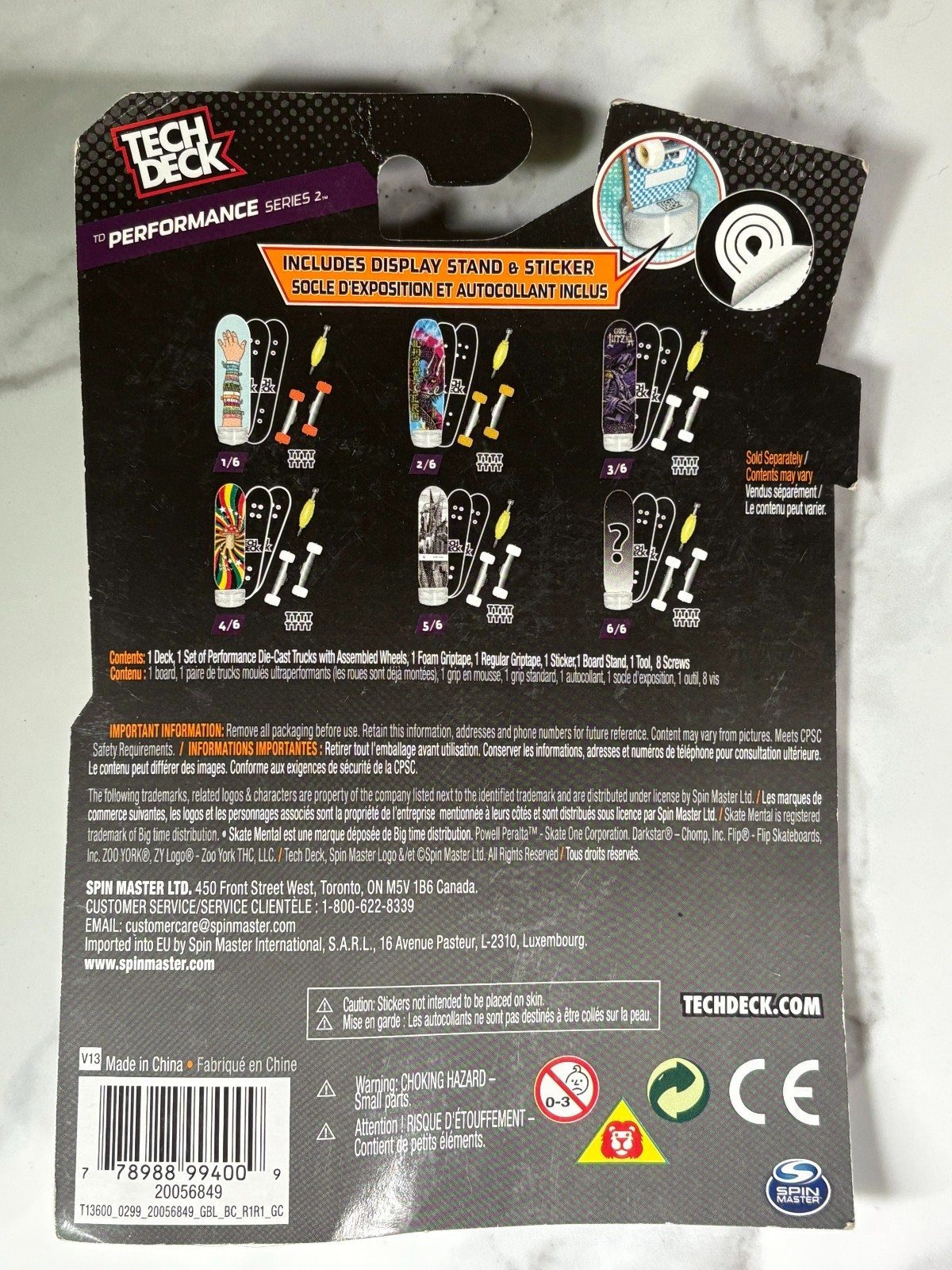 Tech Deck TD Performance Series 2 Sorrow Dragon Skateboard 2/6