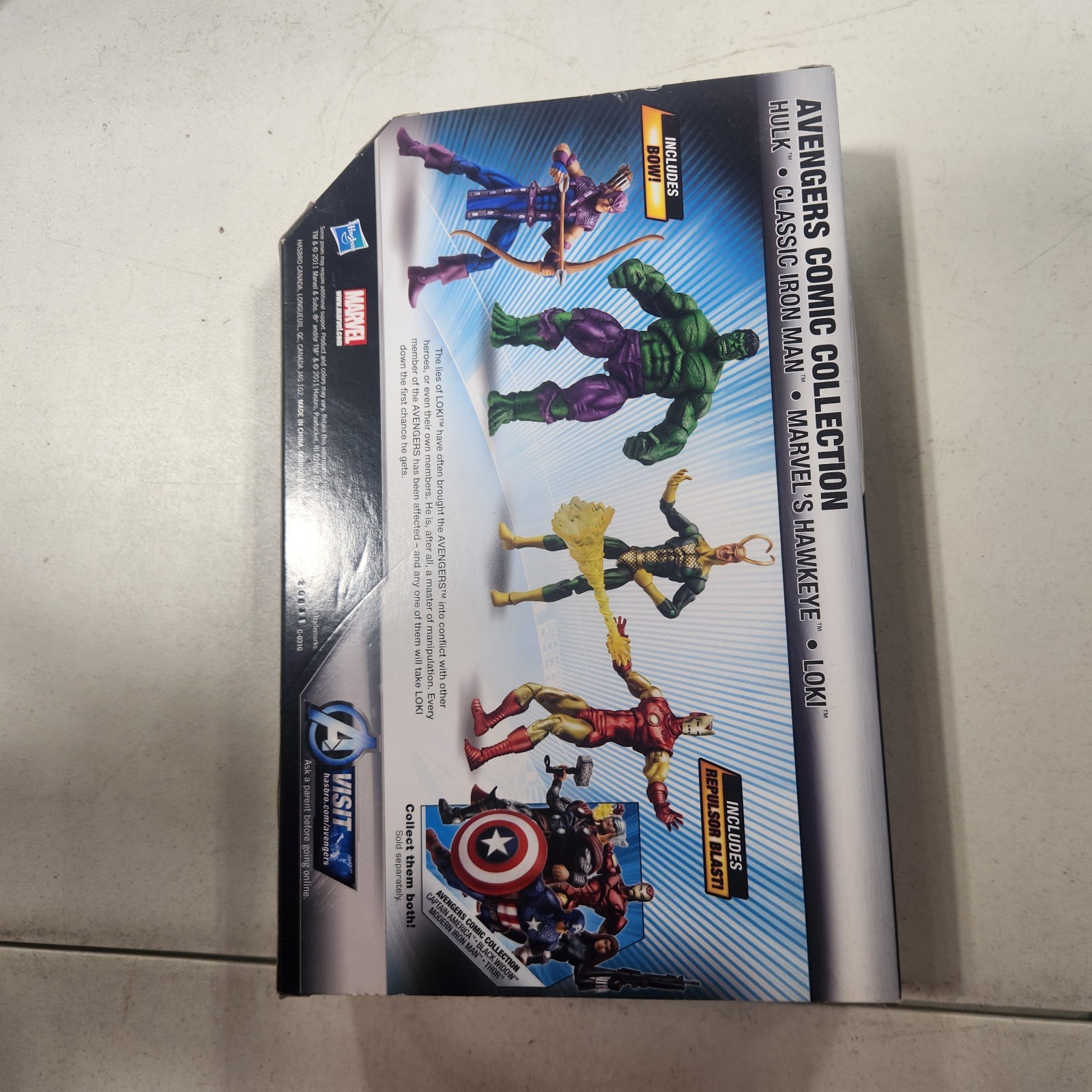Avengers Classic Comic Collection Classic Ironman Hulk Loki Marvel&rsquo;s Hawkeye H76