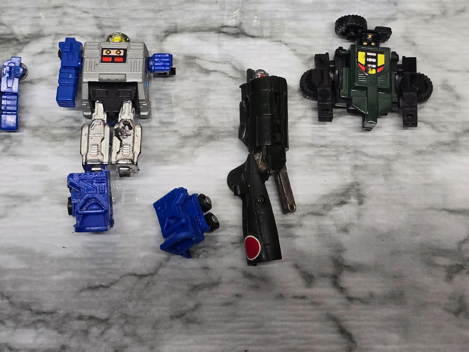Assorted Bandai Gobots Action Figure Transformer Toy Lot / Replacement Repair