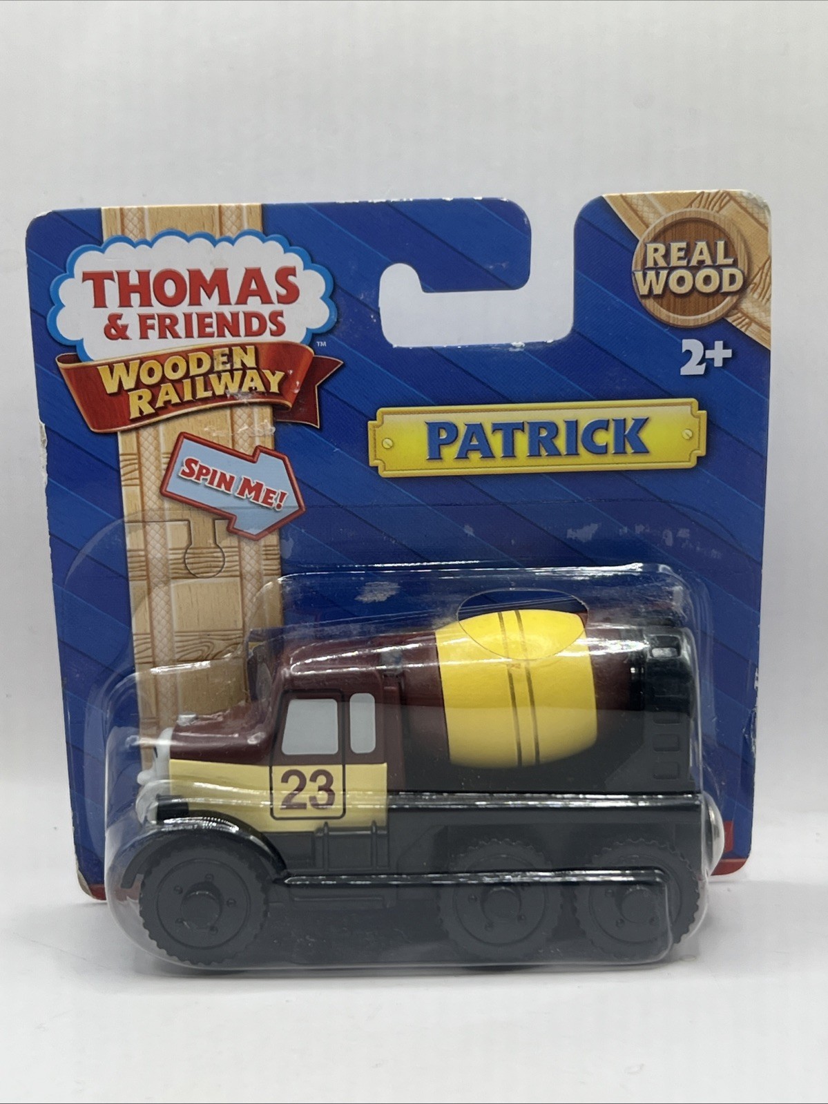 Thomas & Friends Wooden Railway Train PATRICK CEMENT MIXER 2012 NEW IN BOX