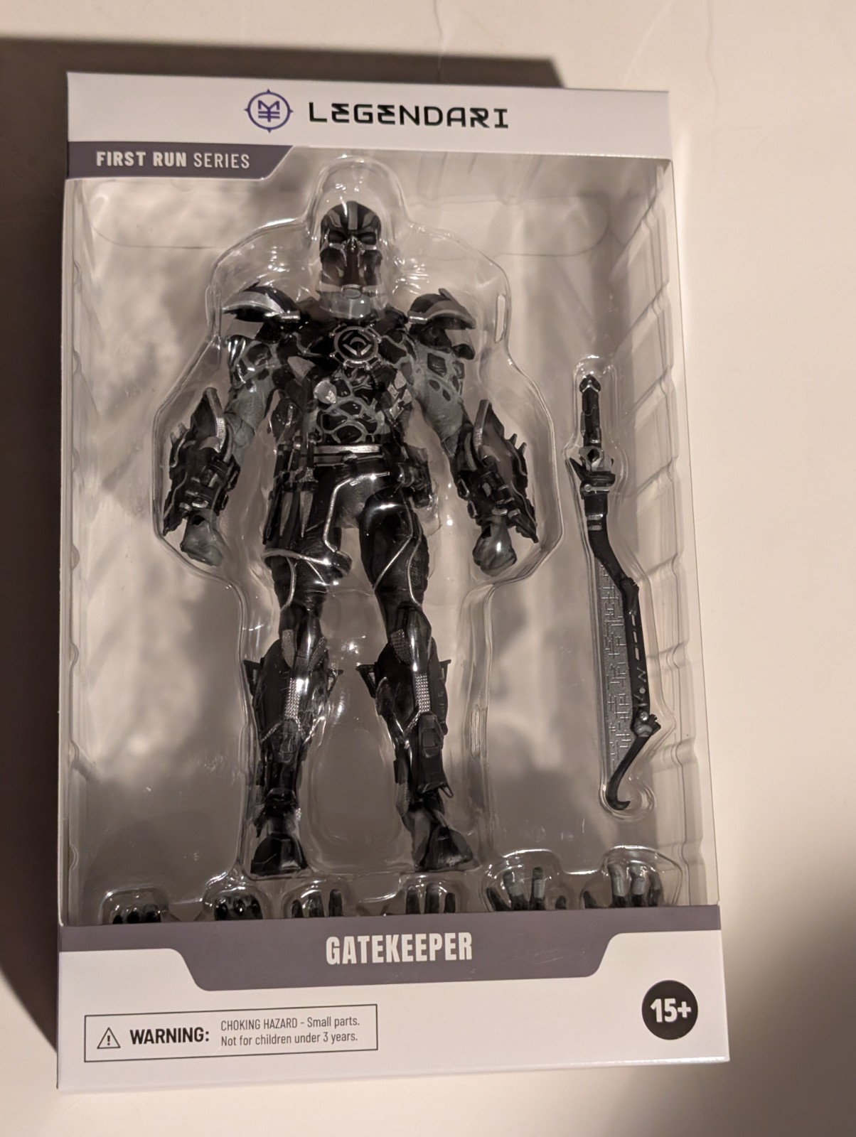 Meta Traveler Legendari Gatekeeper Kickstarter Exclusive Figure – New Sealed