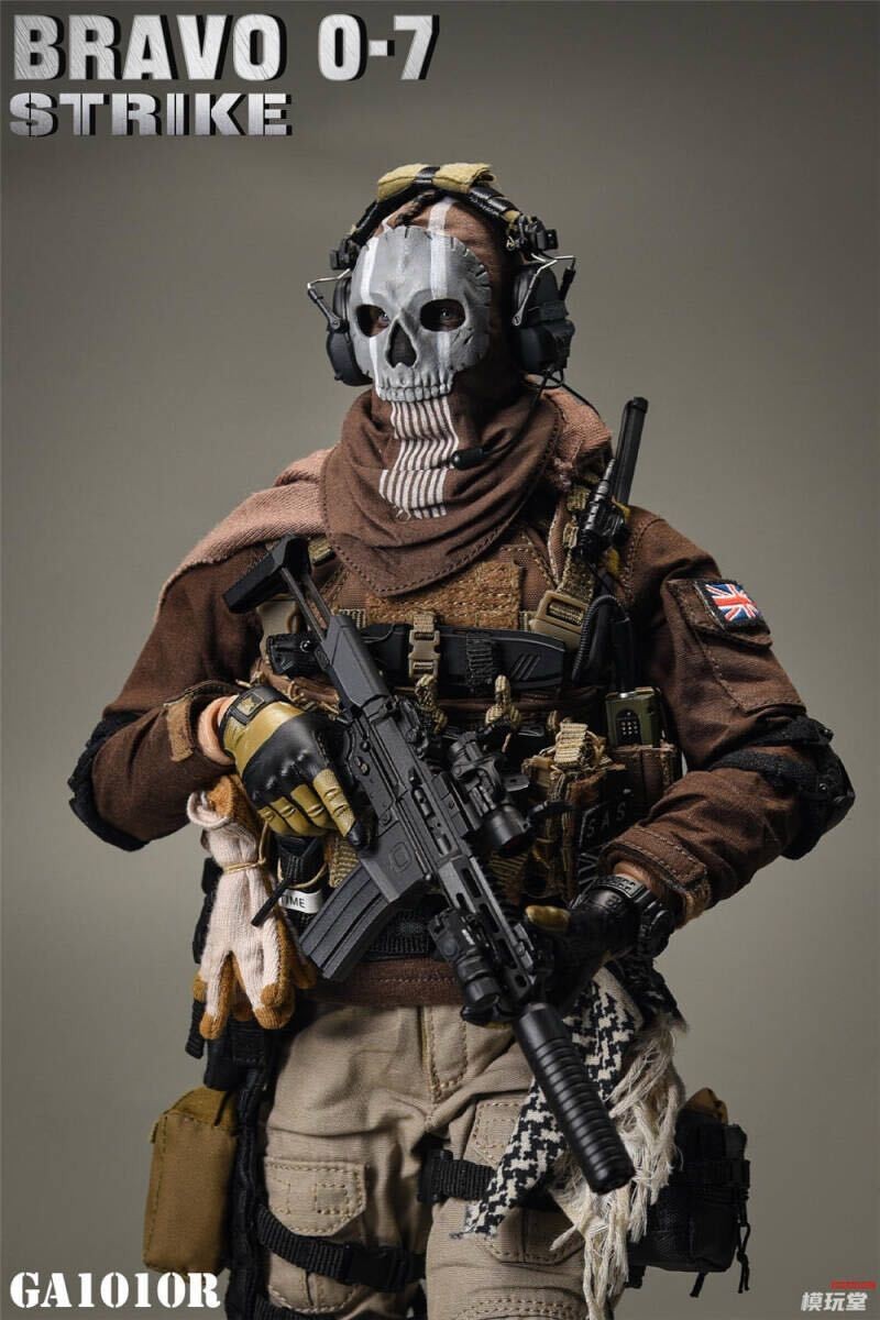 General&rsquo;s Armoury 1/6 BRAVO 0-7 STRIKE Ghosts Regular Ver. GA1010R Action Figure