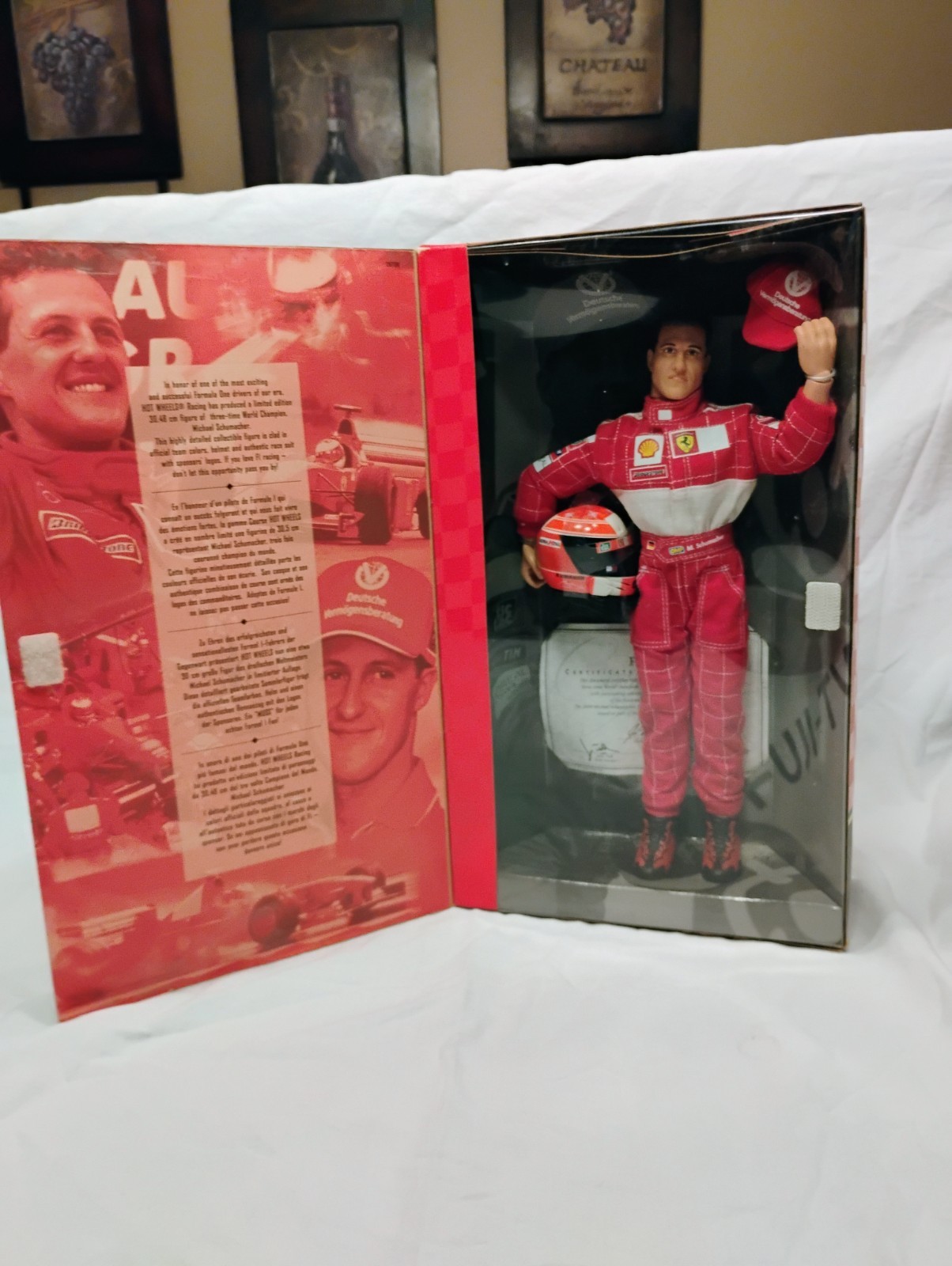 Michael Schumacher Mattel Hot Wheels Limited Edition – New in box…unopened!