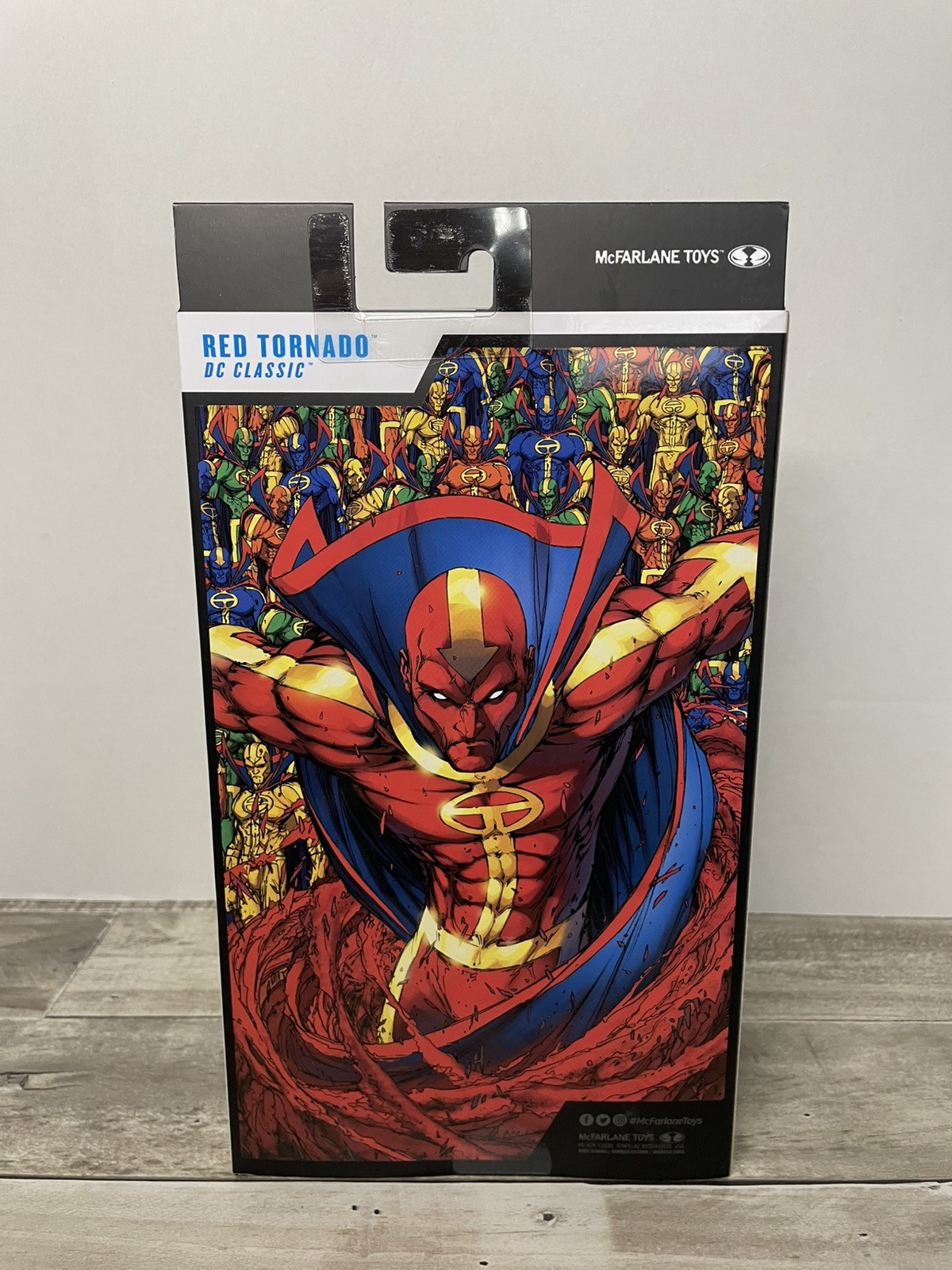 McFarlane DC Multiverse Red Tornado Gold Label DC Classic 7” Figure NEW Sealed