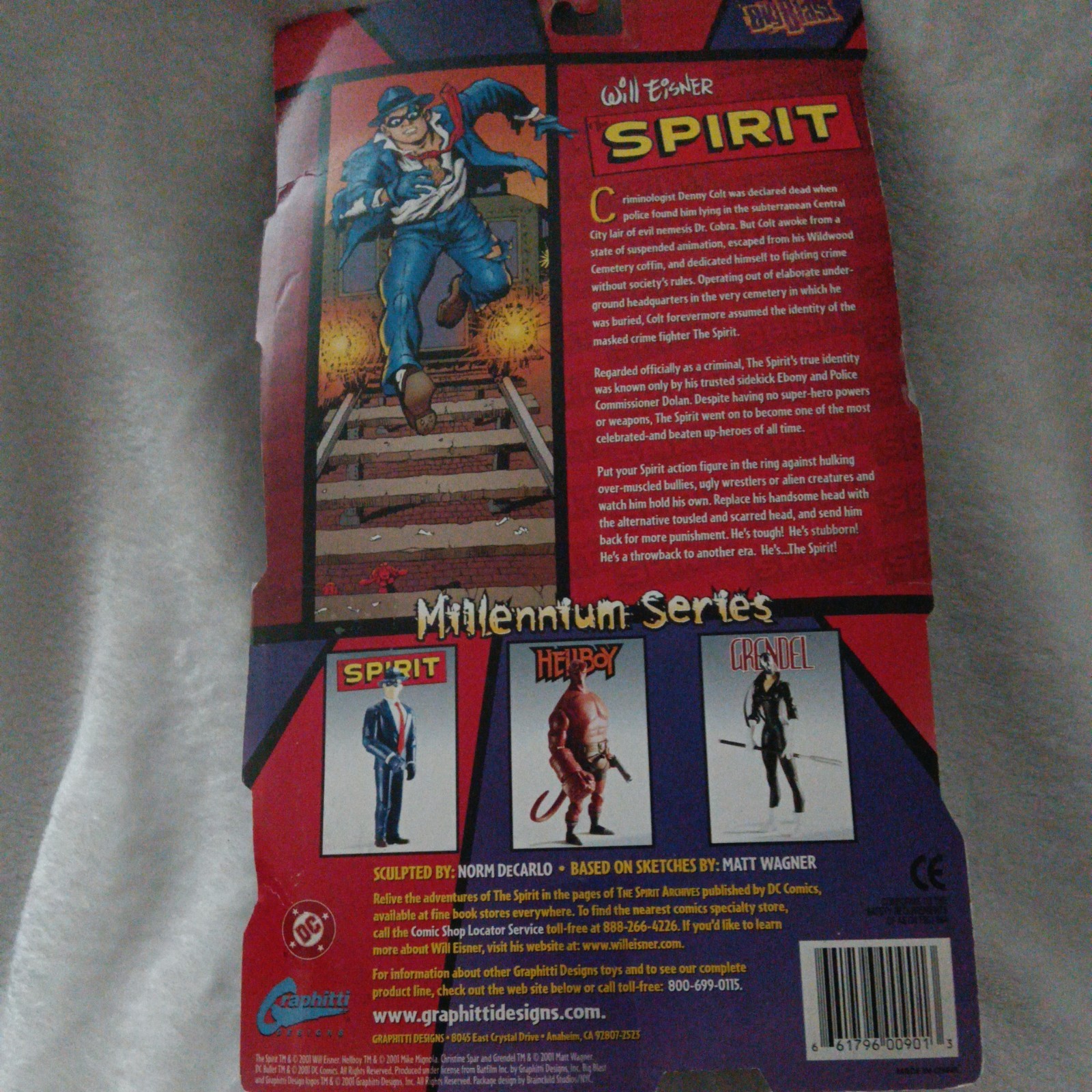 Big Blast Graphitti Designs Will Eisner The Spirit Millennium Series 8&Prime; Variant