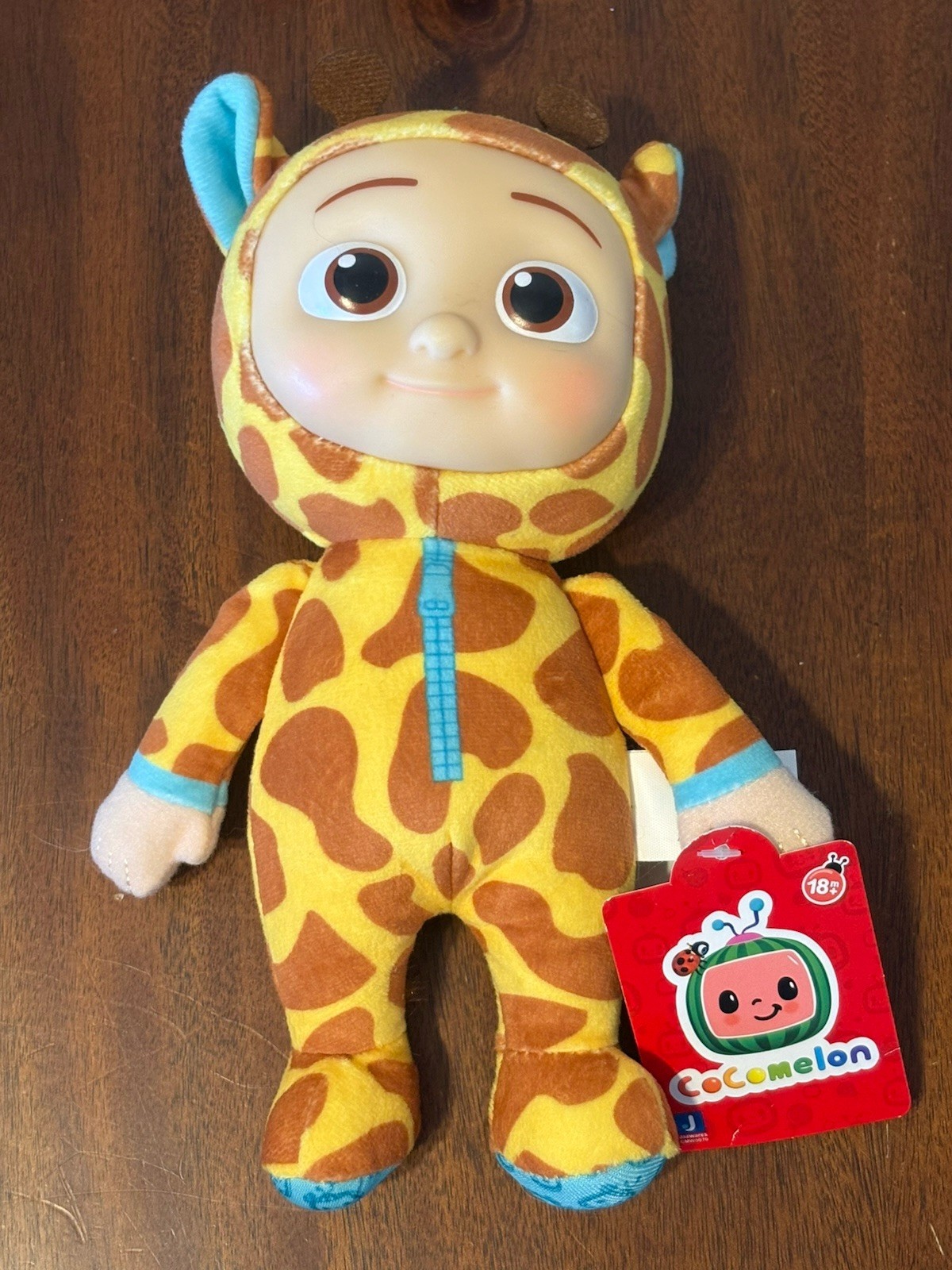 Cocomelon 9” Dolls plush lot of 3 Giraffe, Lion, Monkey