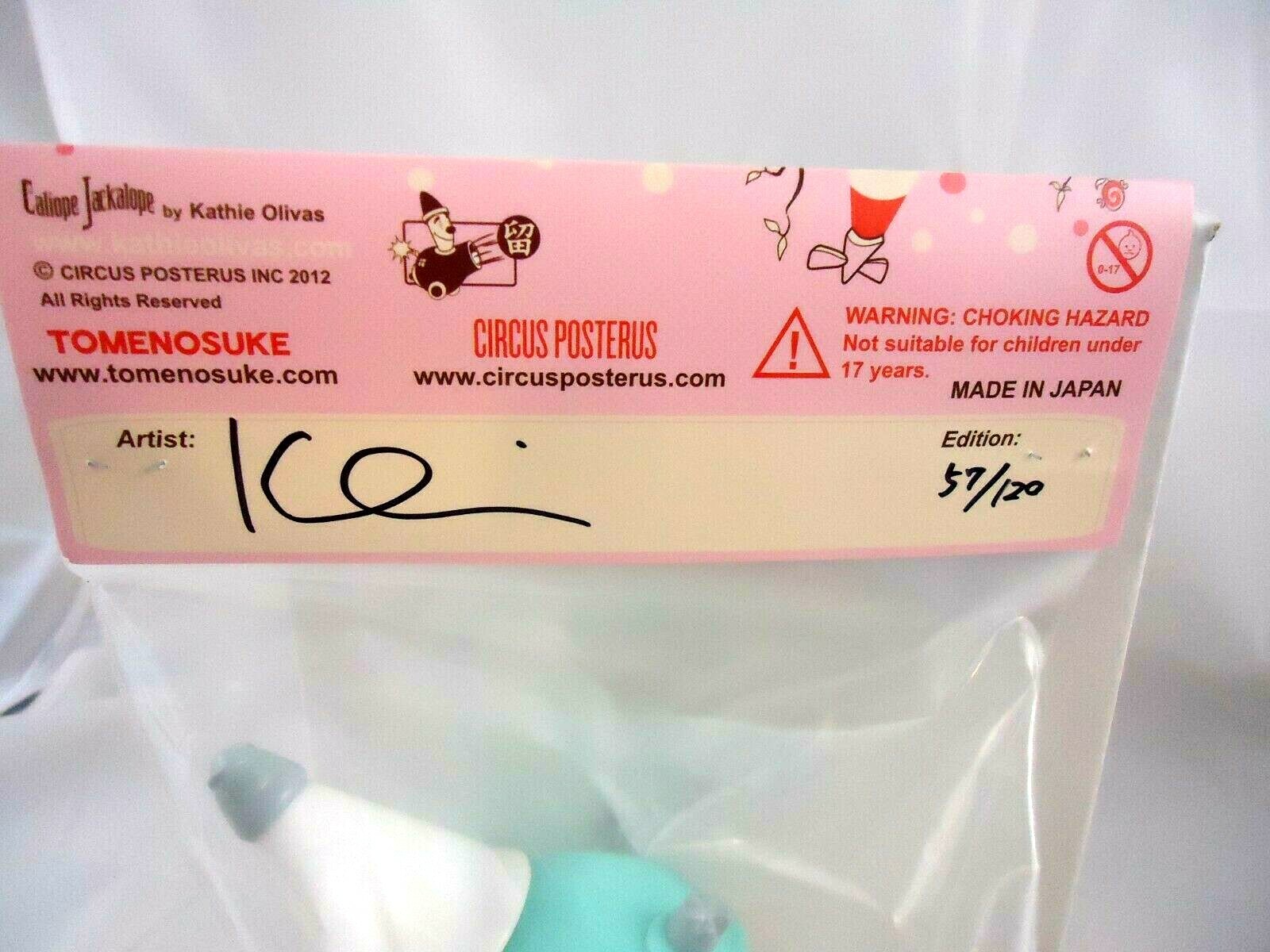 Designer Con Sofubi Kathie Olivas Calliope Jackalope #1 signed header 57/120