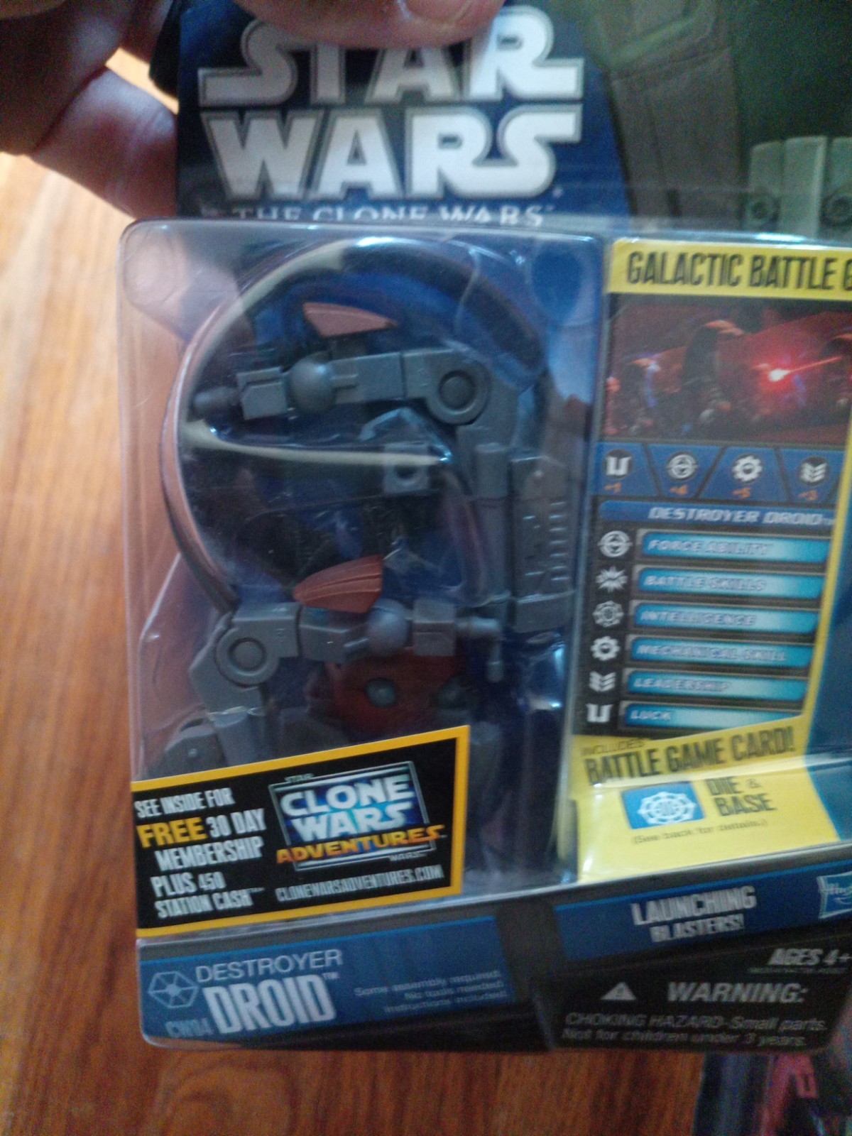 Star Wars The Clone Wars 2010 Destroyer Droid Action Figure CW04