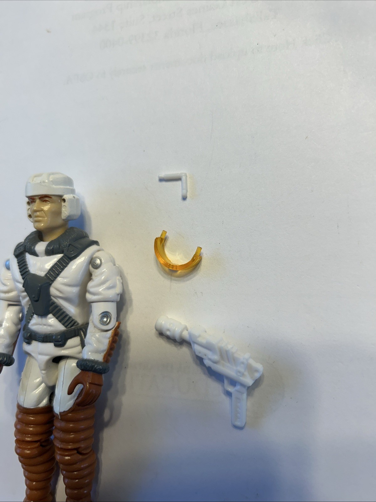 GI Joe Cold Front 1990 Complete w/ mic Visor Weapon Tight GL