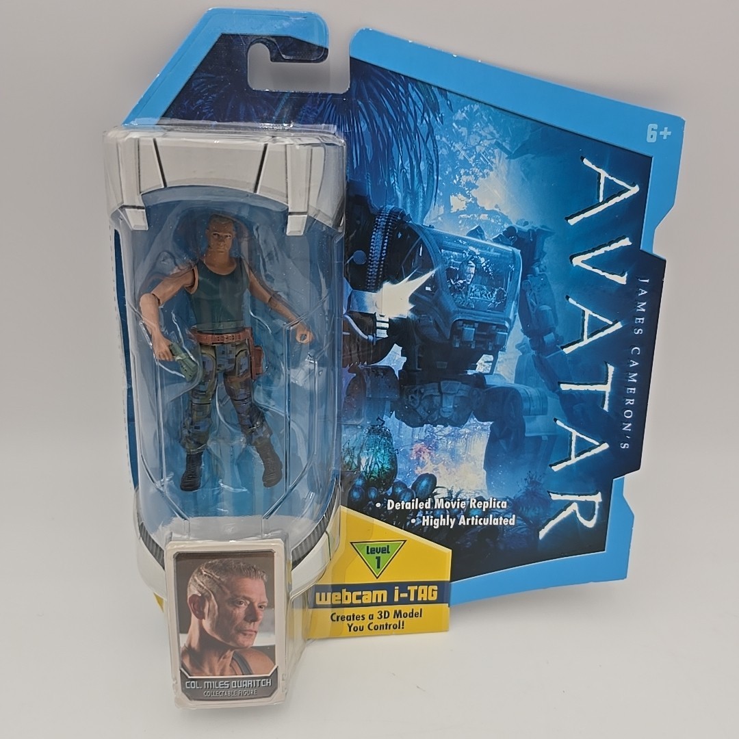 Mattel AVATAR 2009 Colonel Miles Quaritch Action Figure R2742